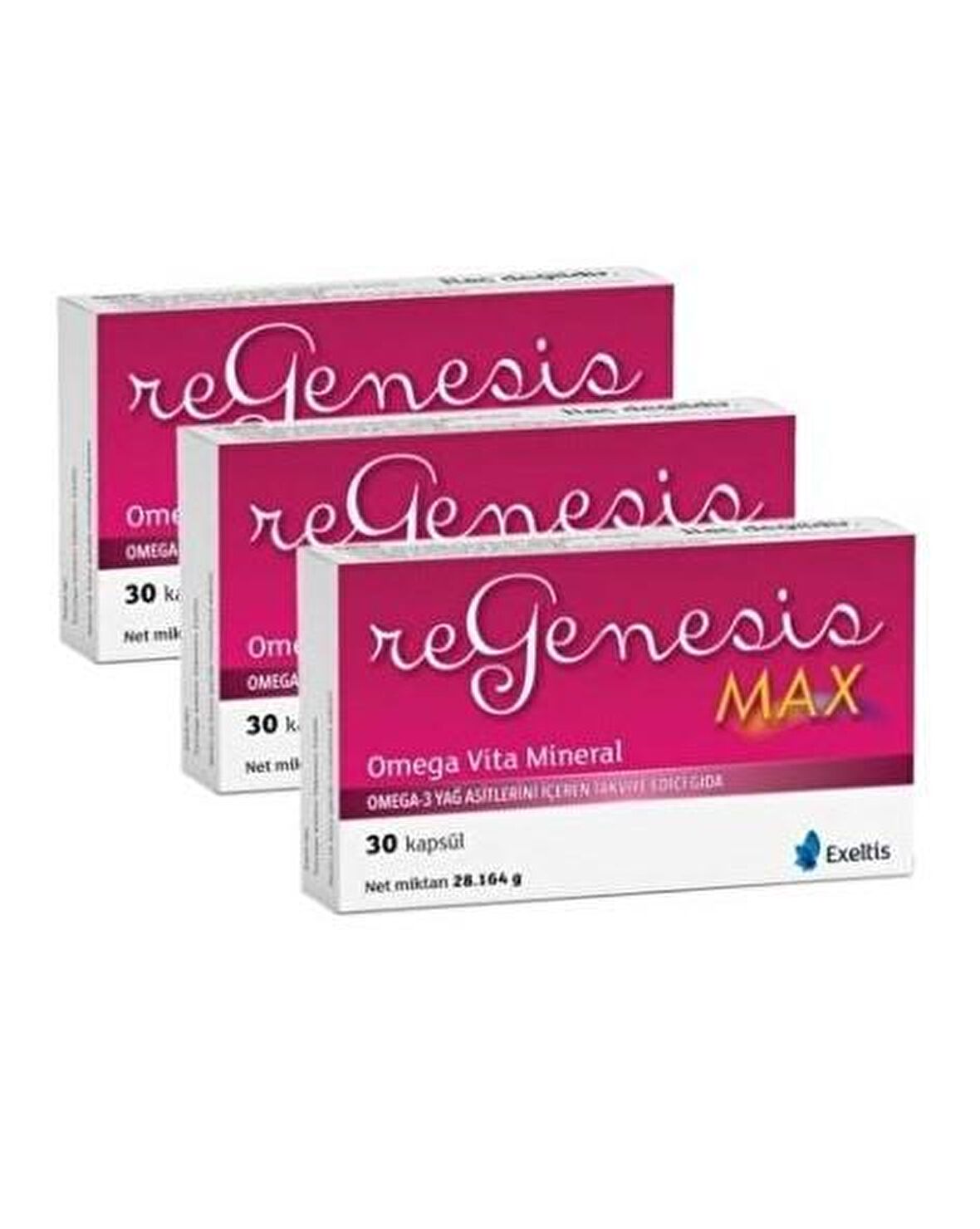 Regenesis Max 30 Kapsül 3'Lü Paket