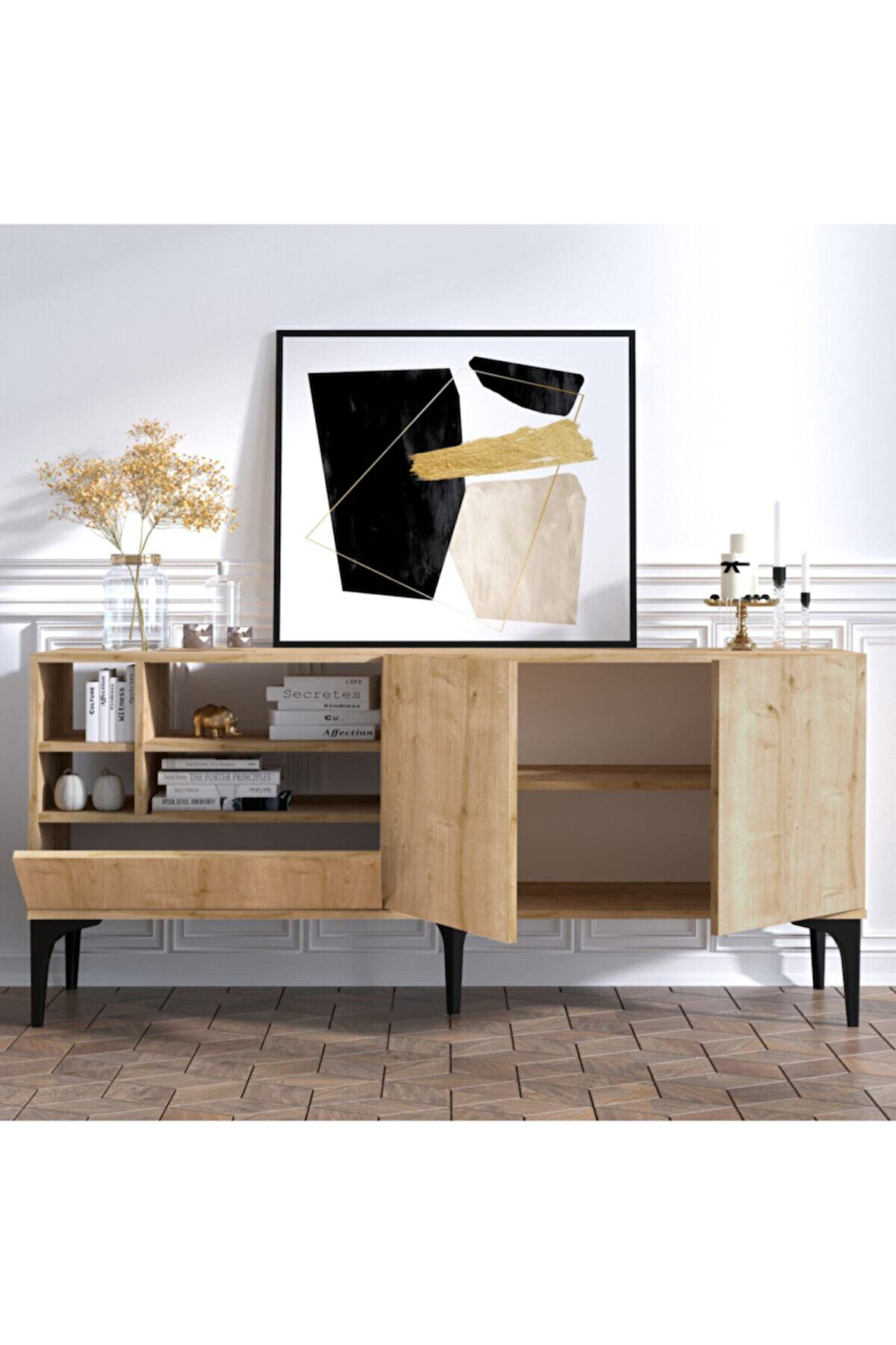 Decormet Orela Konsol Safir Meşe -Dec-20069