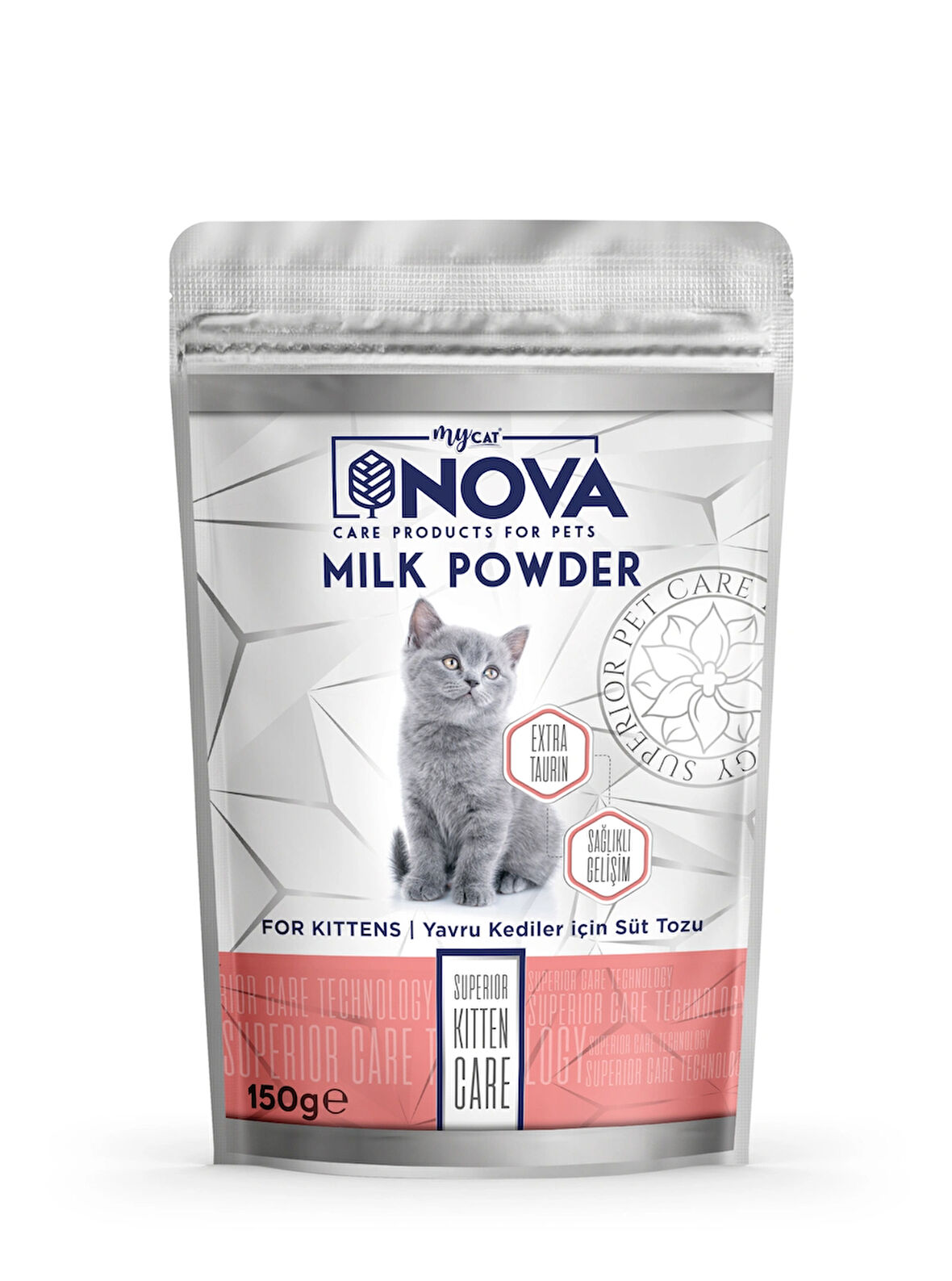 Nova Kedi Süt Tozu Poşet 150gr