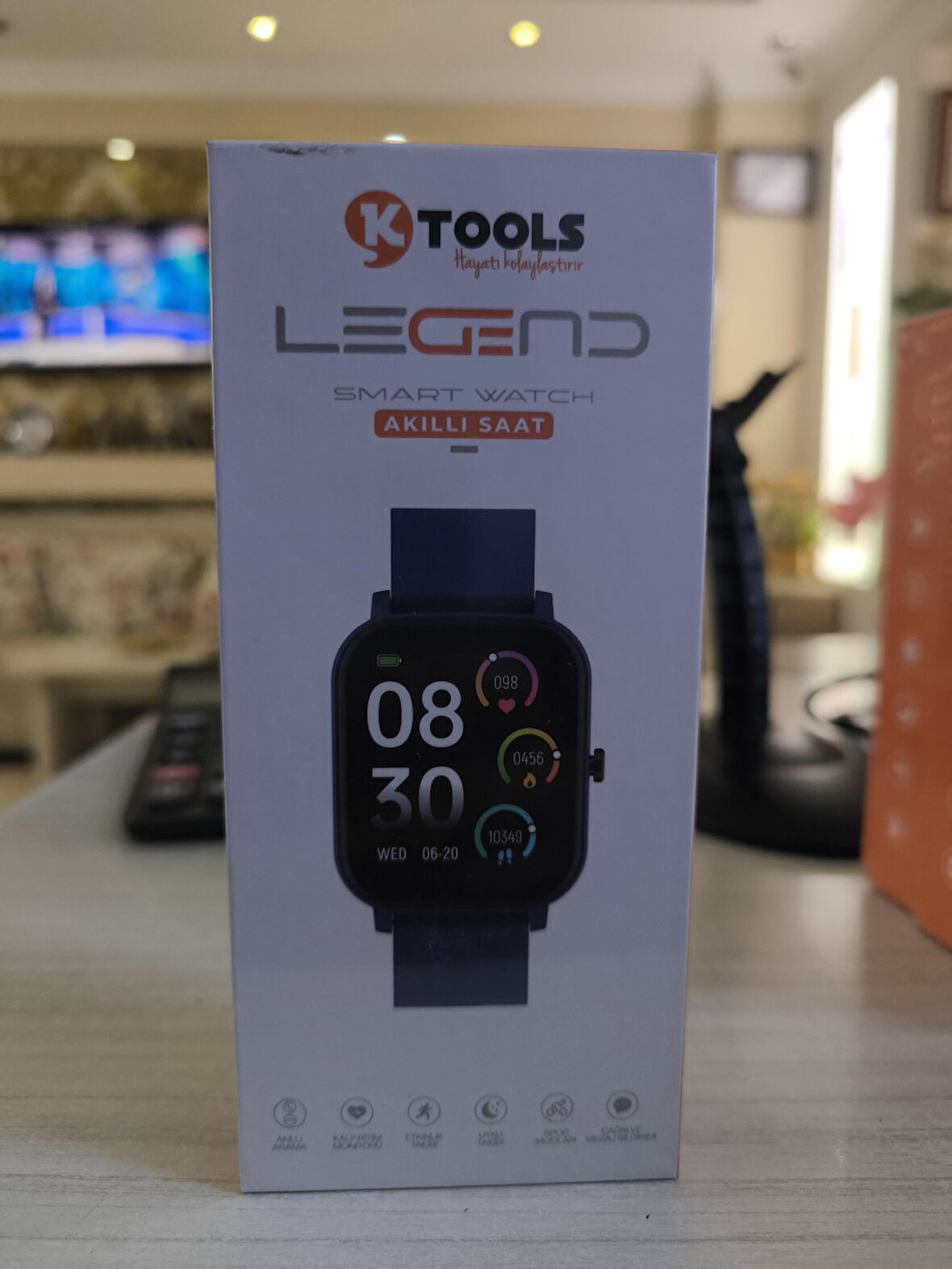 KTOOLS LEGEND AKILLI SAAT LACİVERT (2 YIL TÜRKİYE GARANTİLİ)