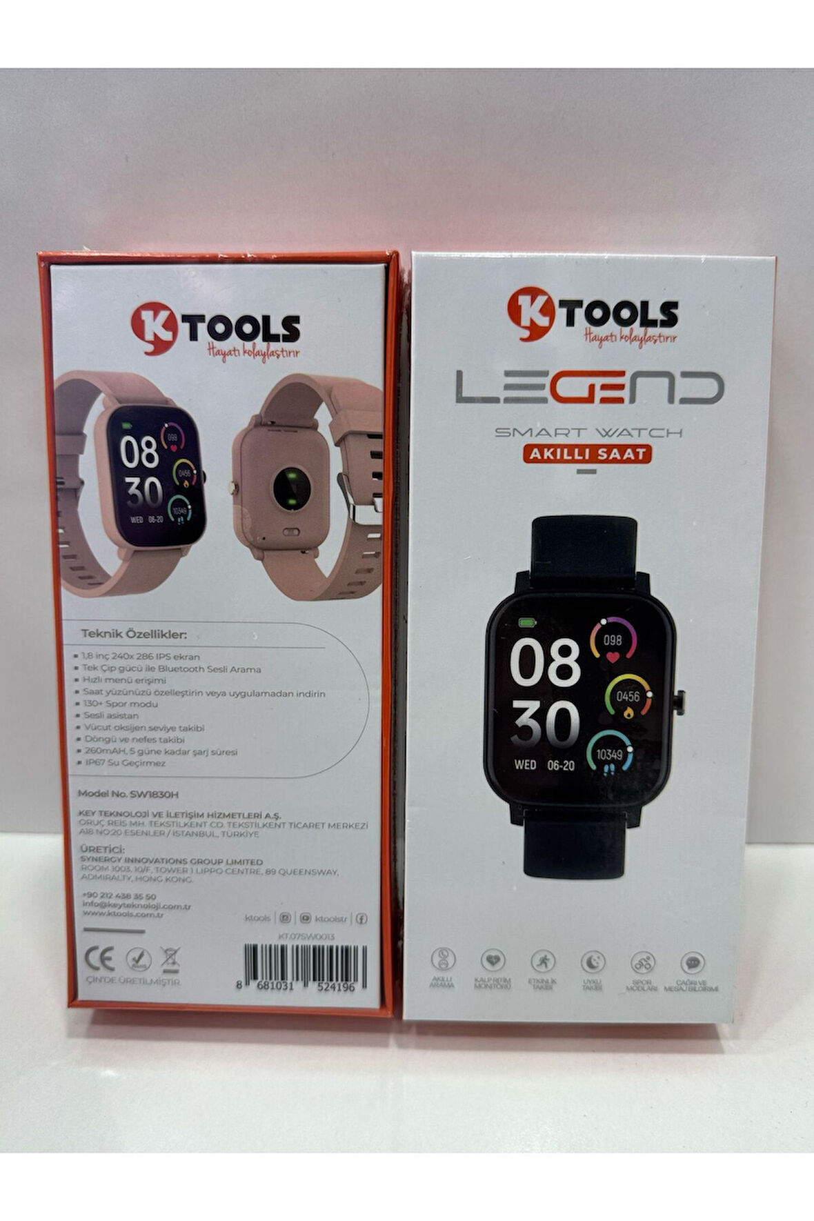 KTOOLS LEGEND AKILLI SAAT BEJ (2 YIL TÜRKİYE GARANTİLİ)