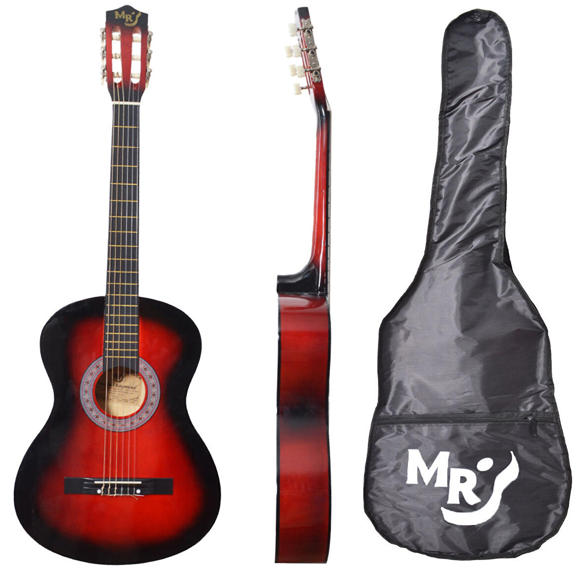 MRC275RB 4/4 Klasik Gitar Kırmızı Kılıflı