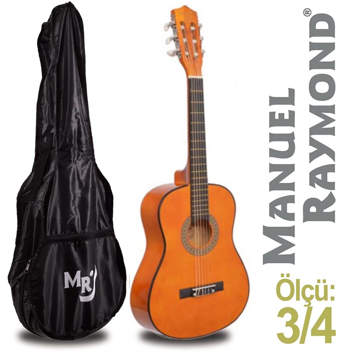 Klasik Gitar Junior Manuel Raymond Mrc87y (kılıf Hediye)