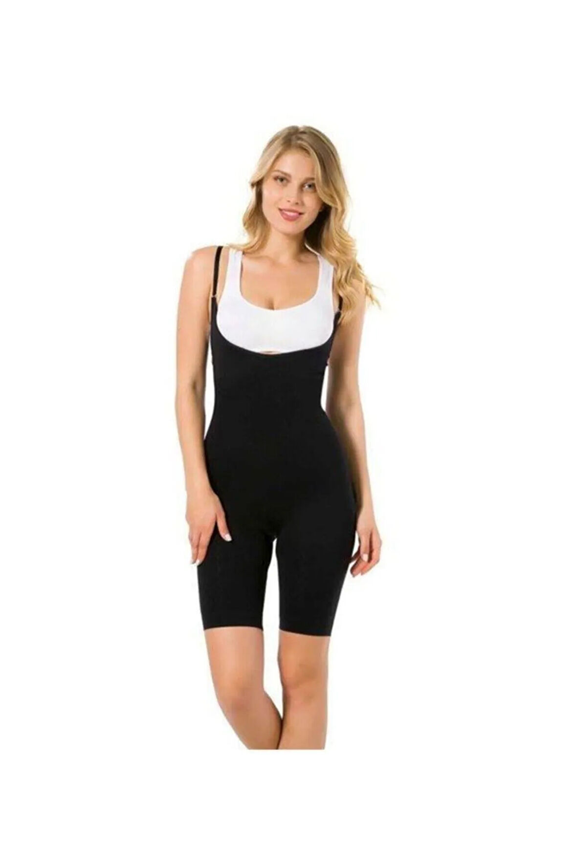 Dikişsiz Seamless Göğsü Açık Askılı Kadın Boydan Korse 2013