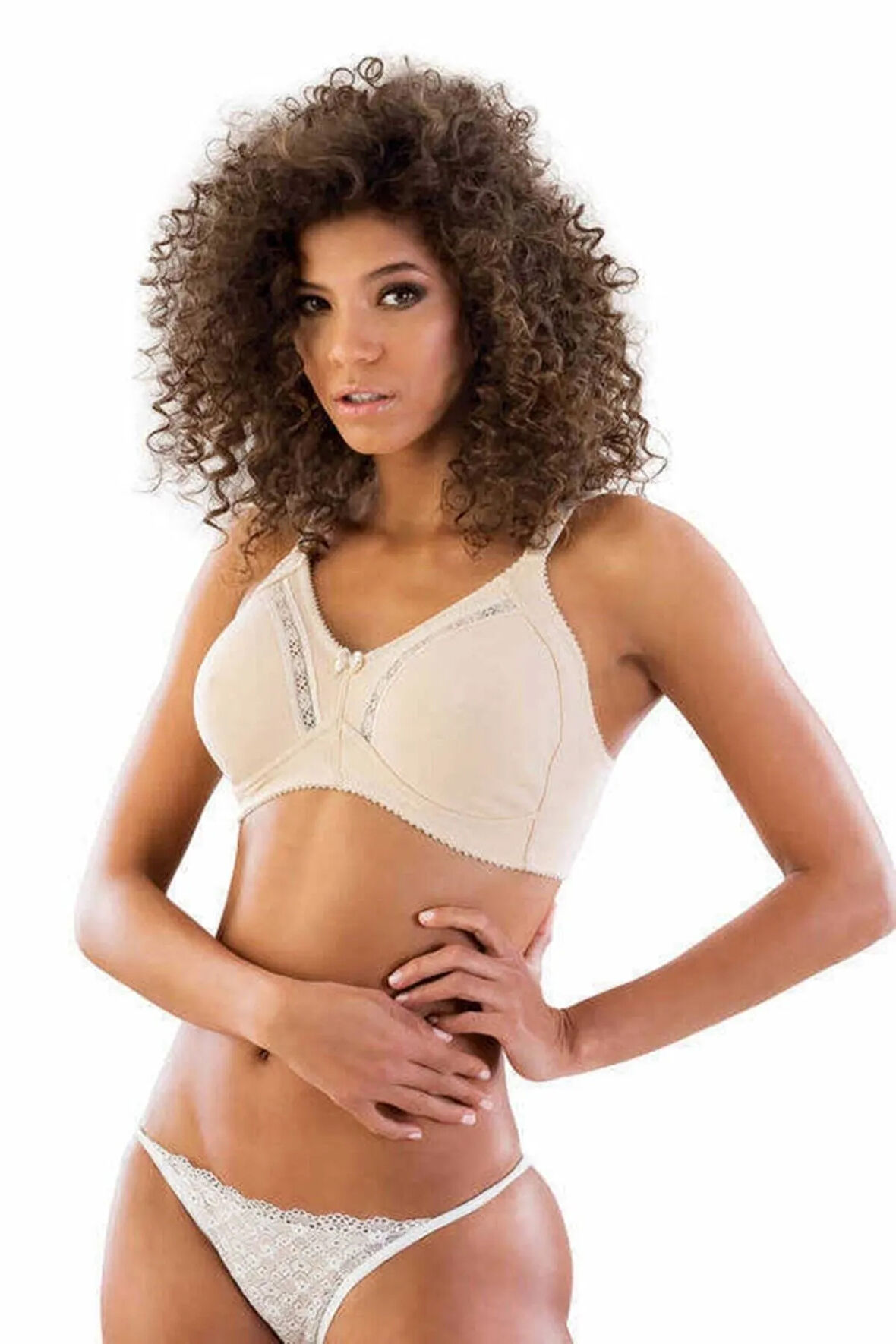 Kadın Ten Balensiz Kalın Askı Minimizer Toparlayıcı Sütyen 112