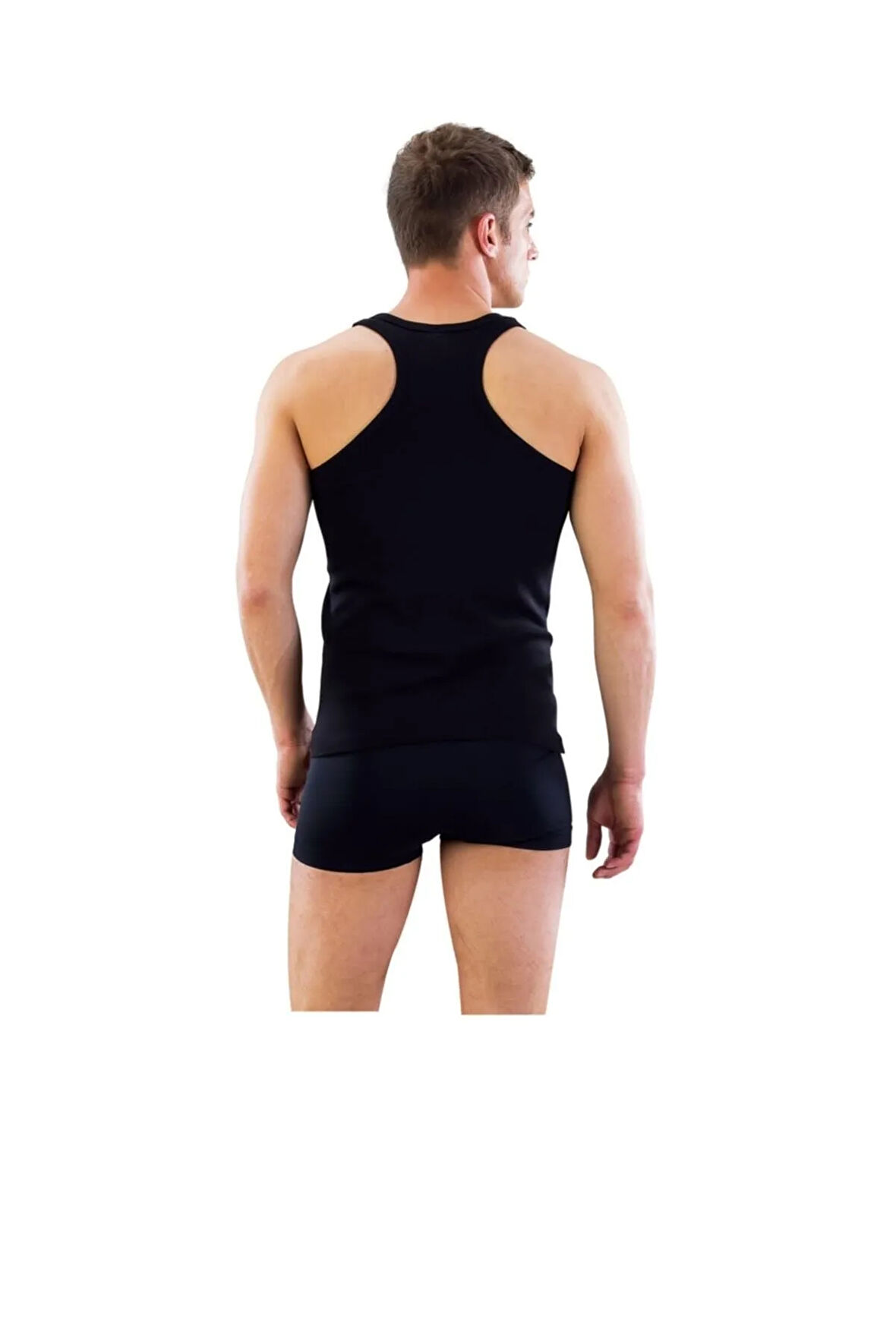 Erkek Sporcu Atlet Siyah