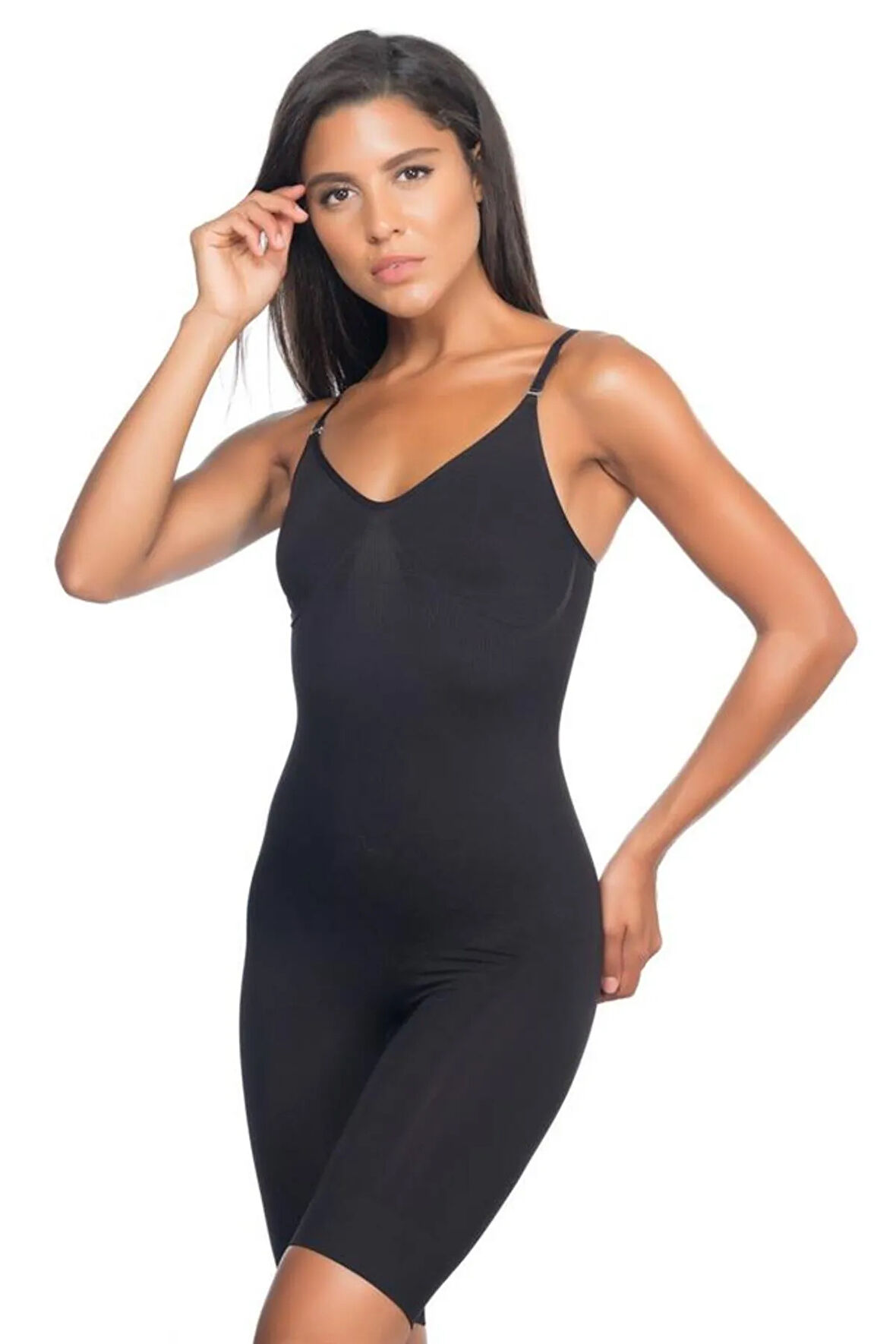 2071 Iz Yapmaz Body Boxer Korse Siyah