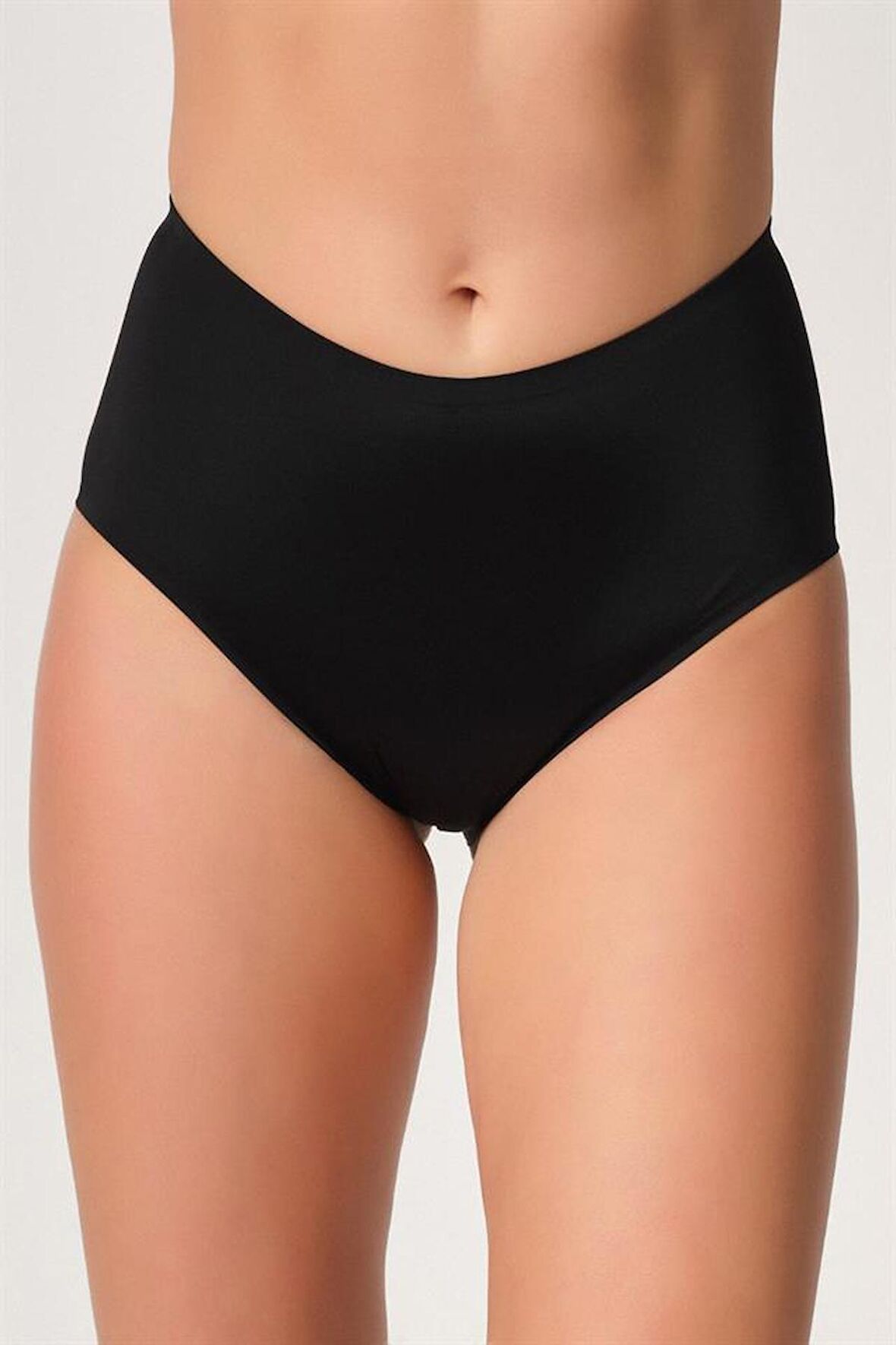 Siyah 2804 Yapıştırma Lazer Brezilya Slip