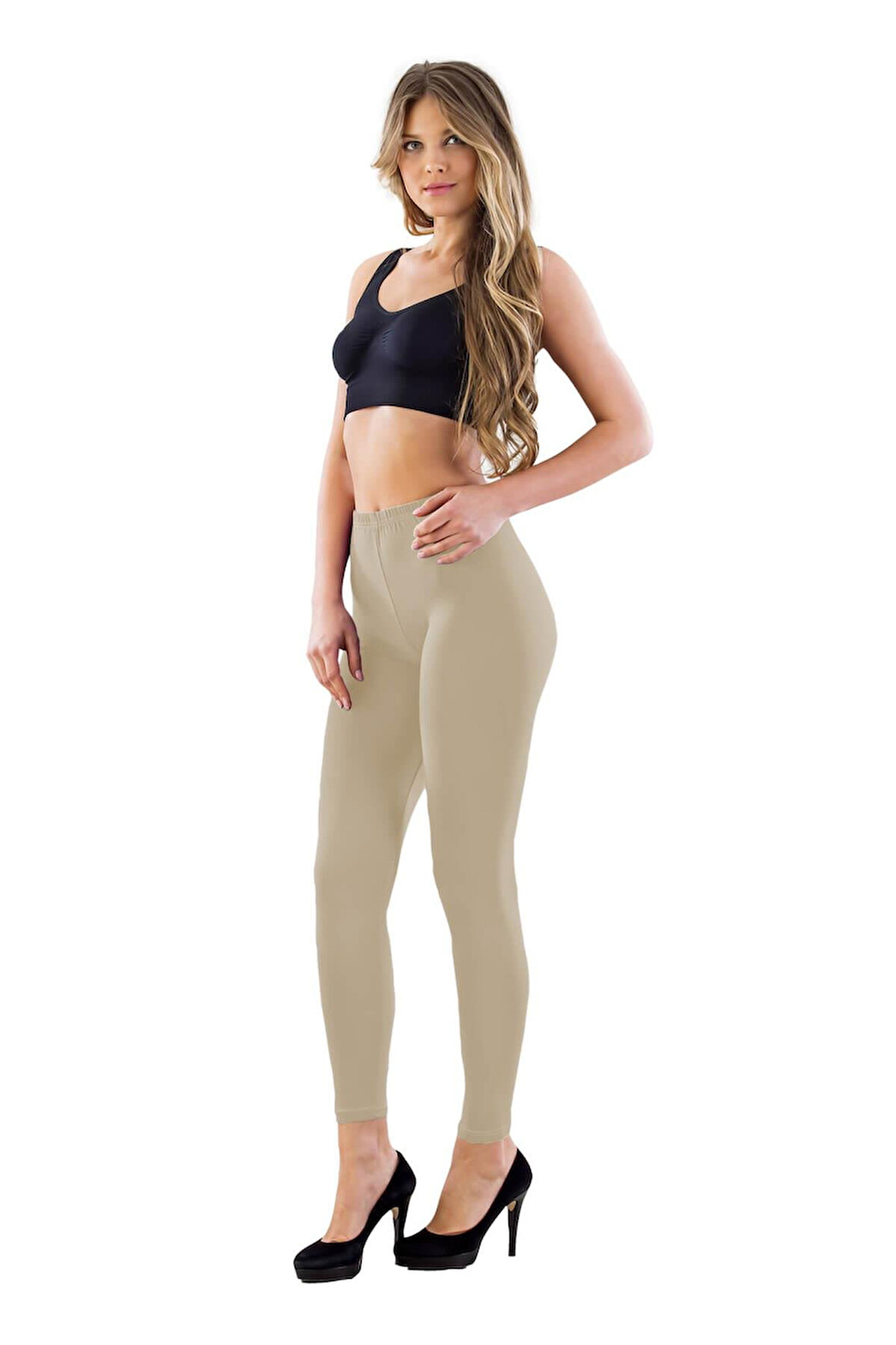 TEN MI Emay 7700 Likralı Uzun Battal Tayt