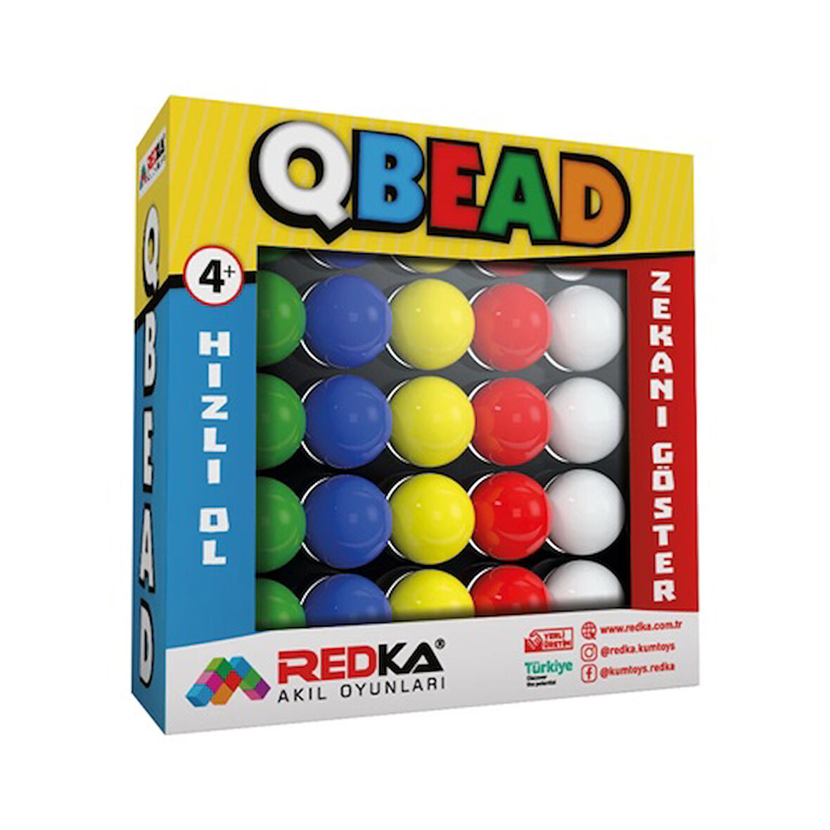 Redka Qbead Renkleri Tamamlama Oyunu Küçük - 4 adet
