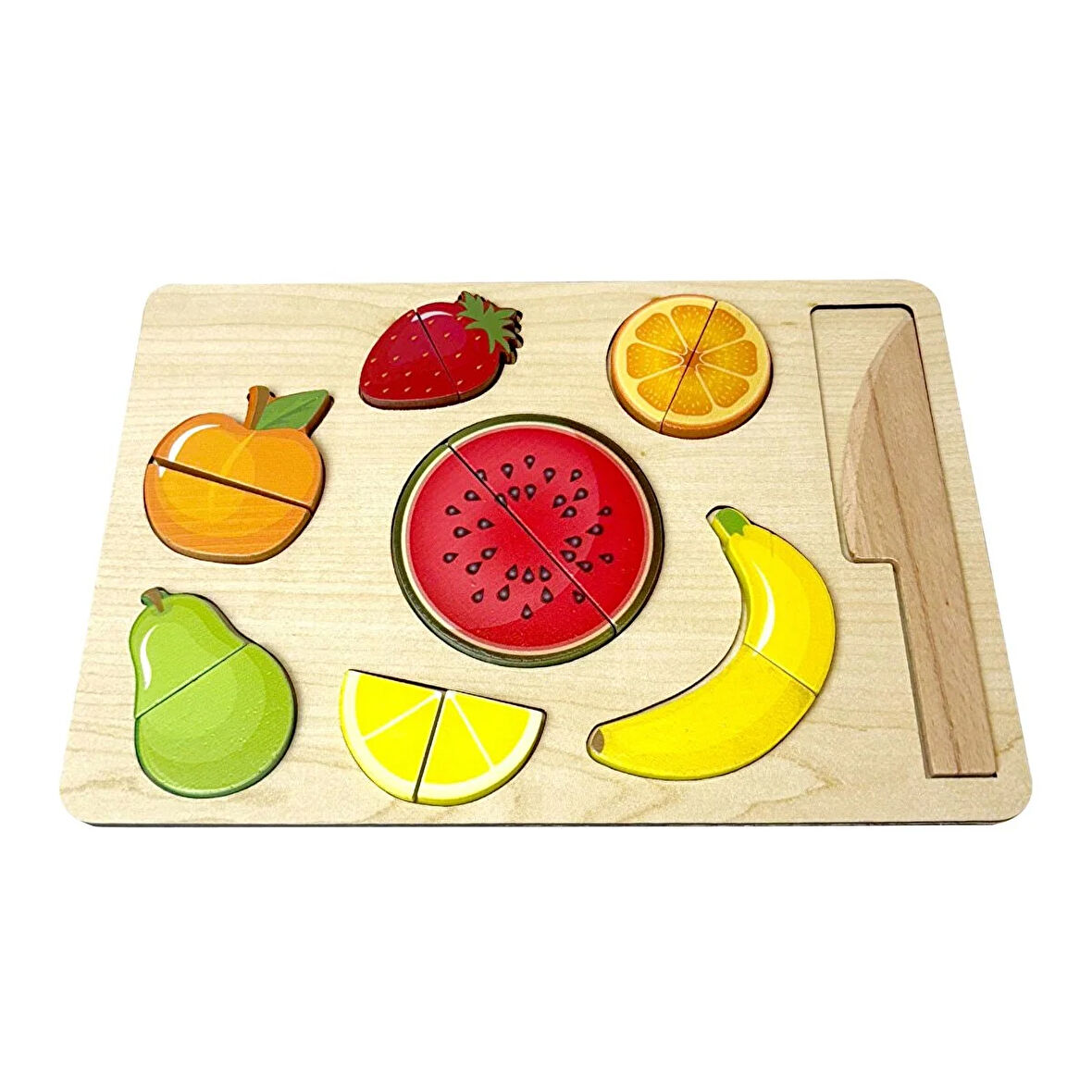 Bee Smart Ahşap Kesilebilen Meyveler