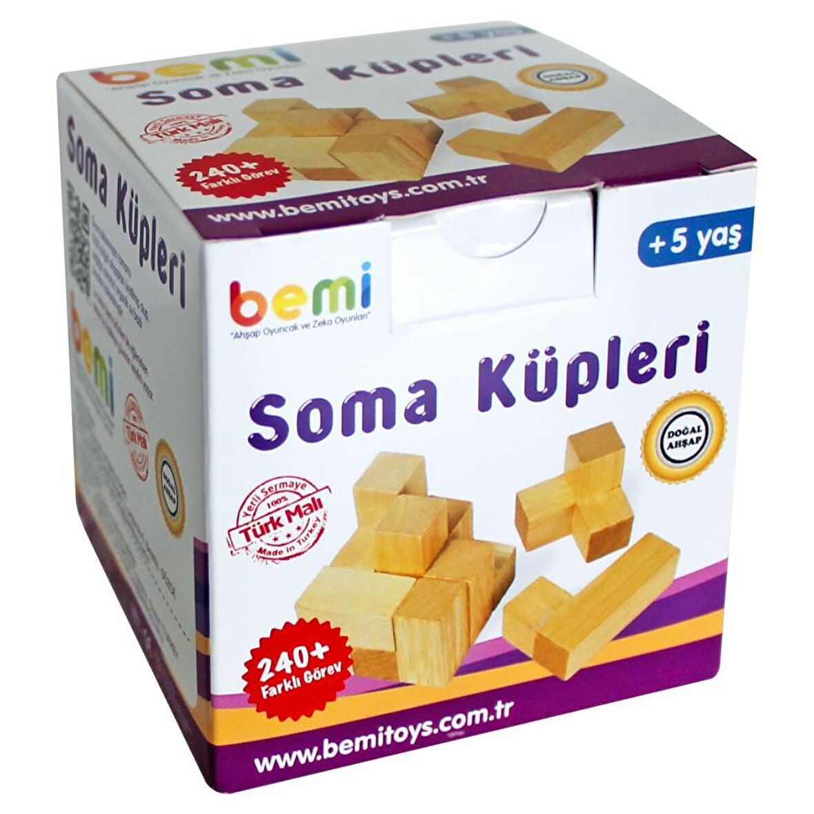 Bemi Soma Küpü Ahşap Oyun Kartlı Zeka ve Akıl Oyunu