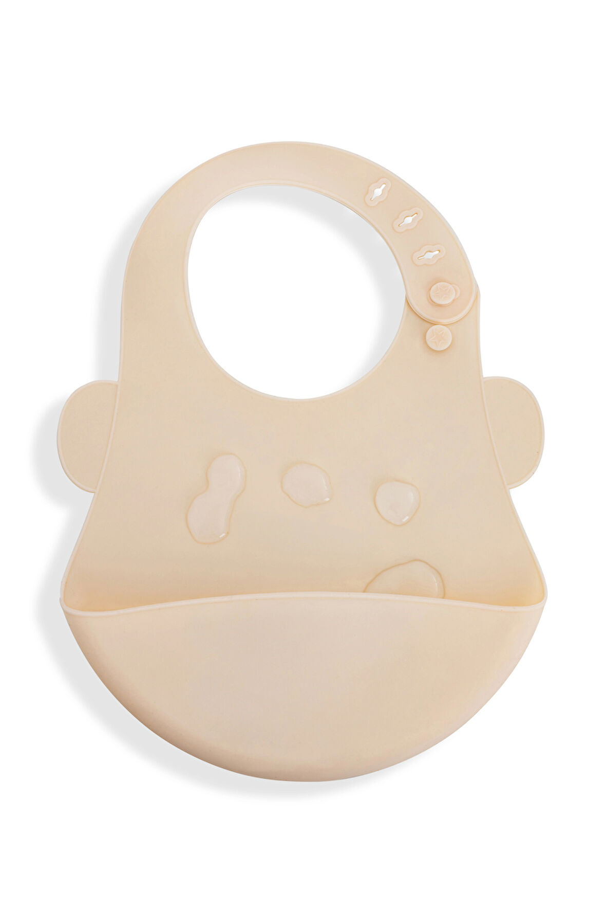 Babyjem 901 Silikon Önlük Ekru