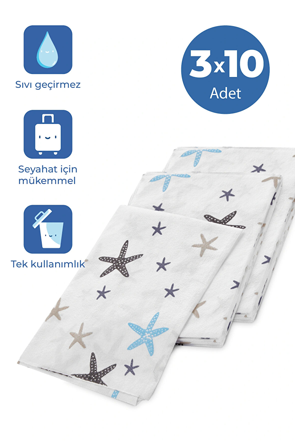 Babyjem 924 Atılabilir Klozet Örtüsü 30 Adet