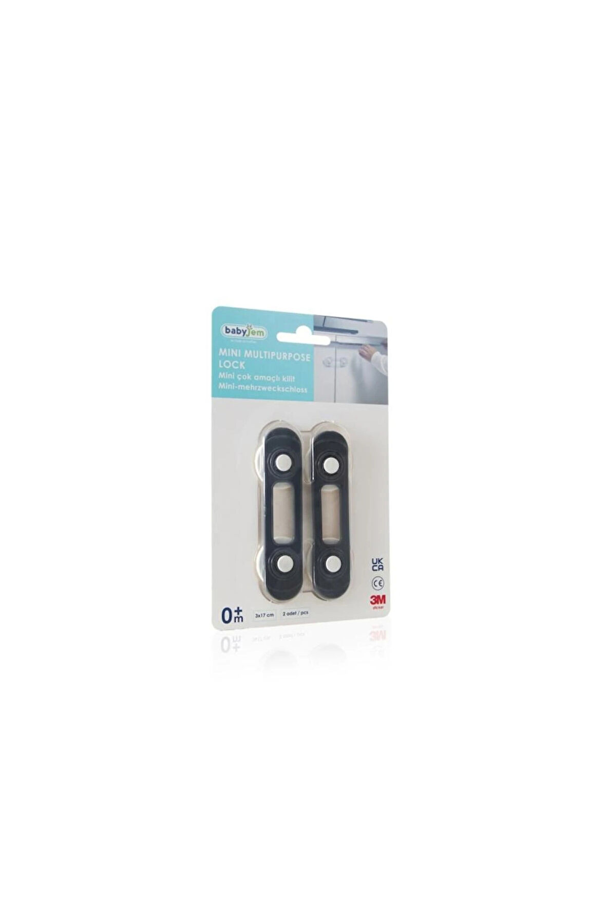 Babyjem Mini Çok Amaçlı Kilit 2 Li Paket