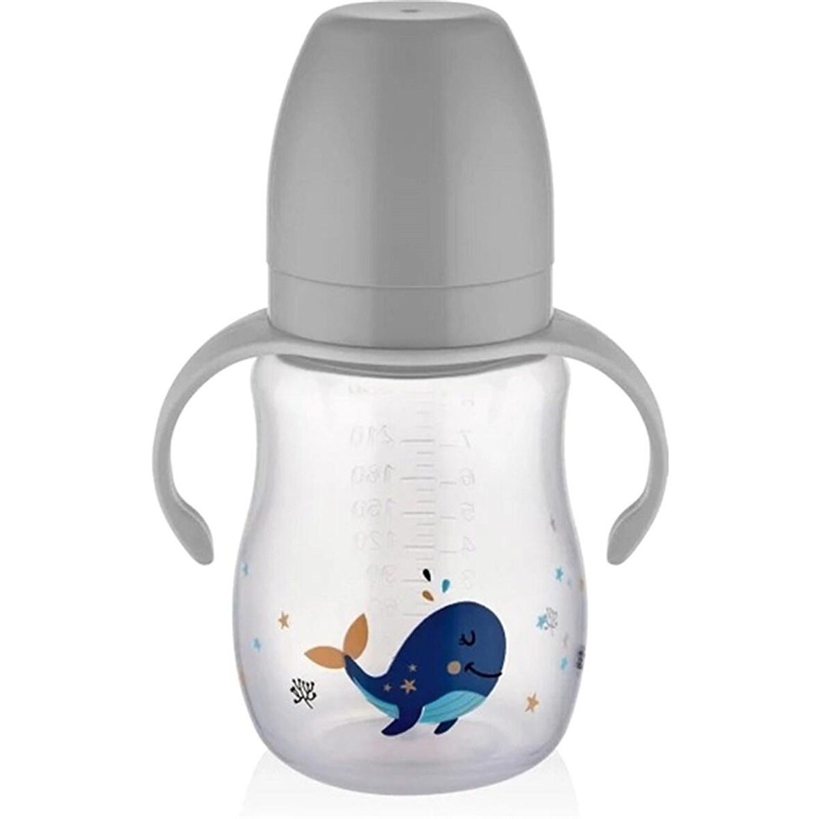 Babyjem Damlatmayan Suluk 250 ml Gri