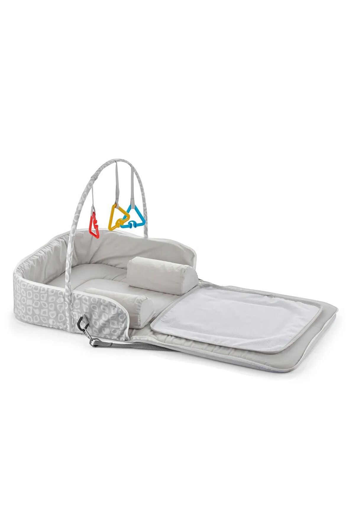 BABYJEM BABYNEST ÇANTA GRİ KARE