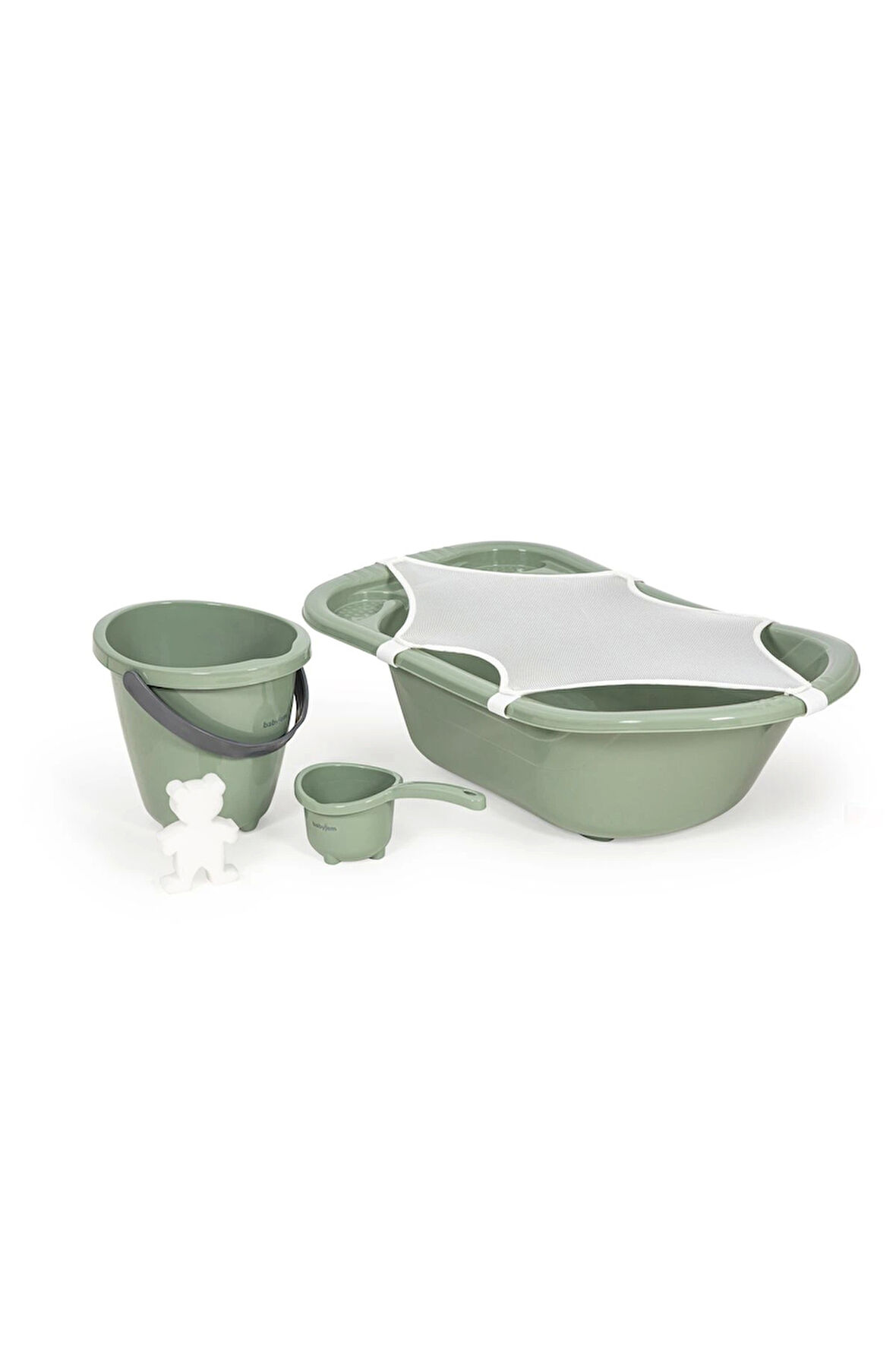 Babyjem 5 Parça Banyo Seti Soft Yeşil