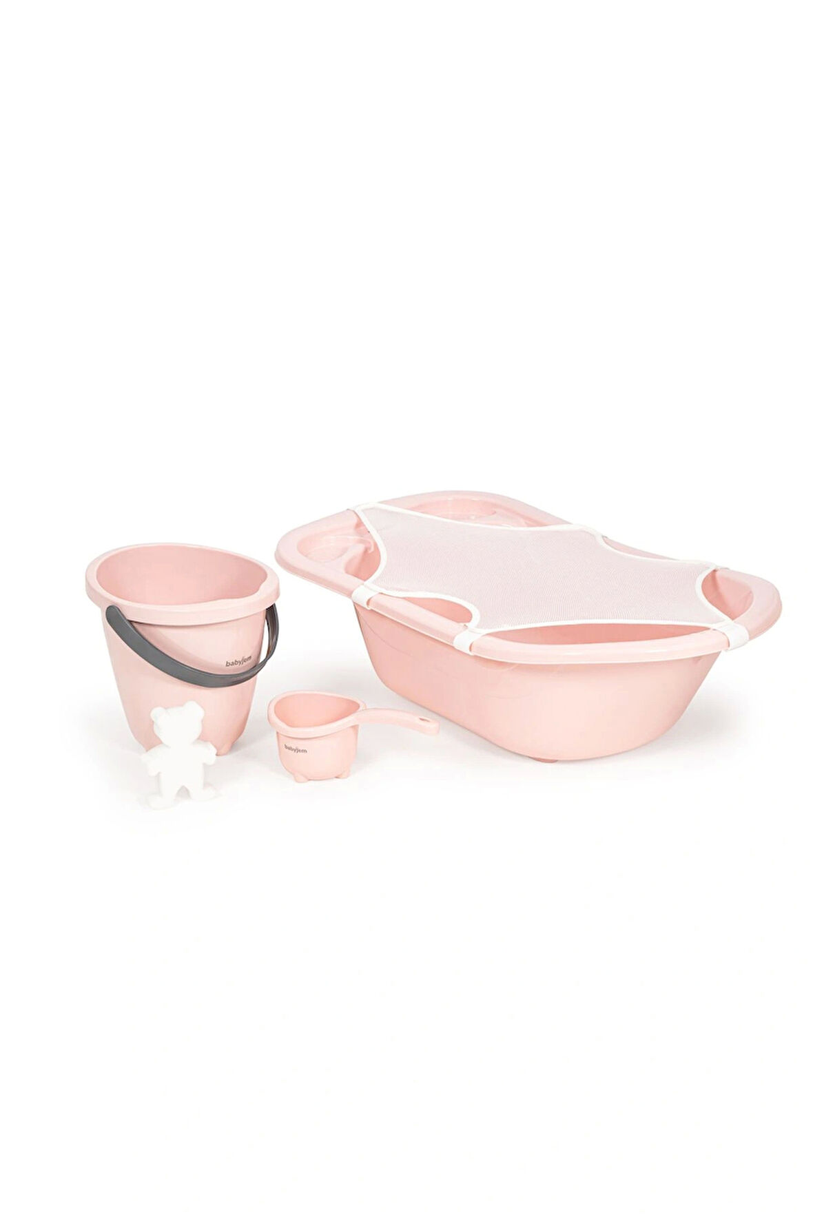 Babyjem 5 Parça Banyo Seti Pembe
