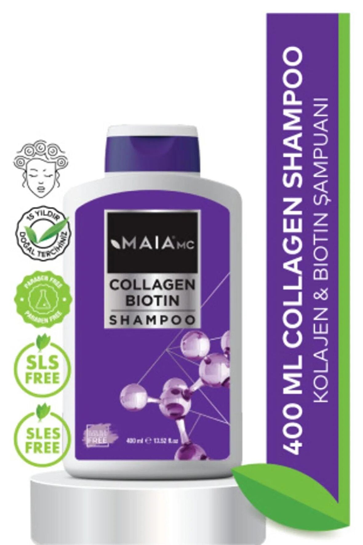 Maia mc Collagen Biotin Şampuan 400 ml