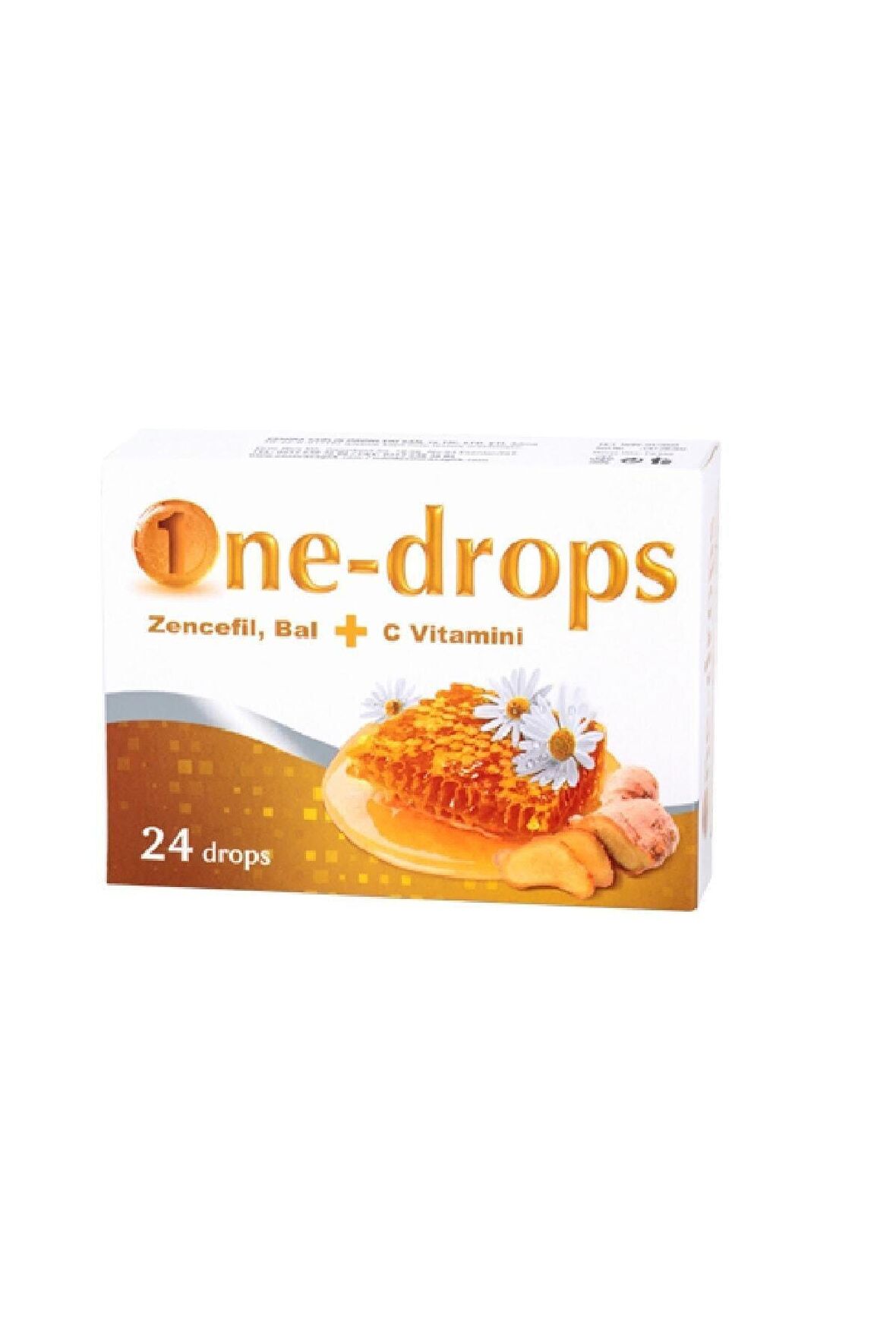 One-drops Pastil Zencefil Bal + C Vitamini