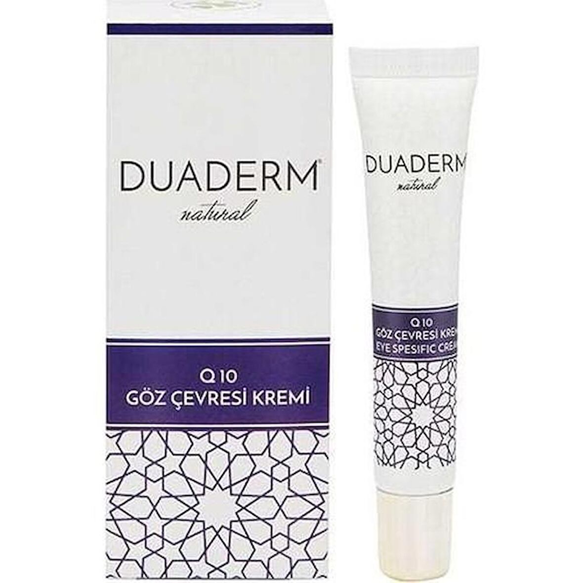 DUADERM NATURAL Q10 GÖZ ÇEVRESİ BAKIM KREMİ 15 ML