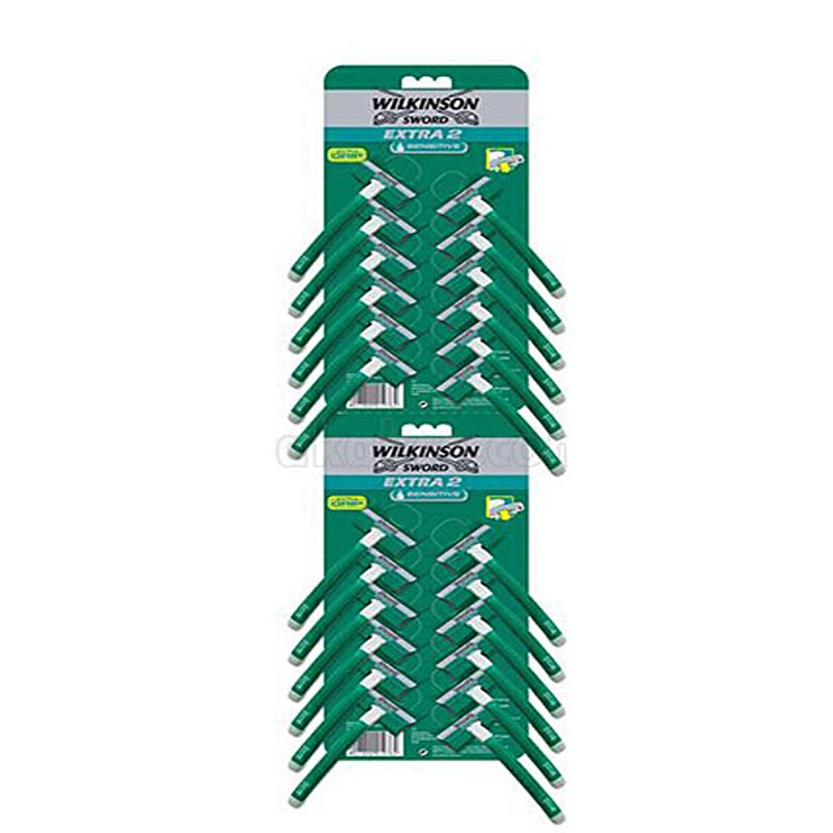 Wilkinson Sword Extra 2 Sensitive 24'lü Çift Bıçaklı Tüm Cilt Tipleri İçin Kullan At Tıraş Bıçağı