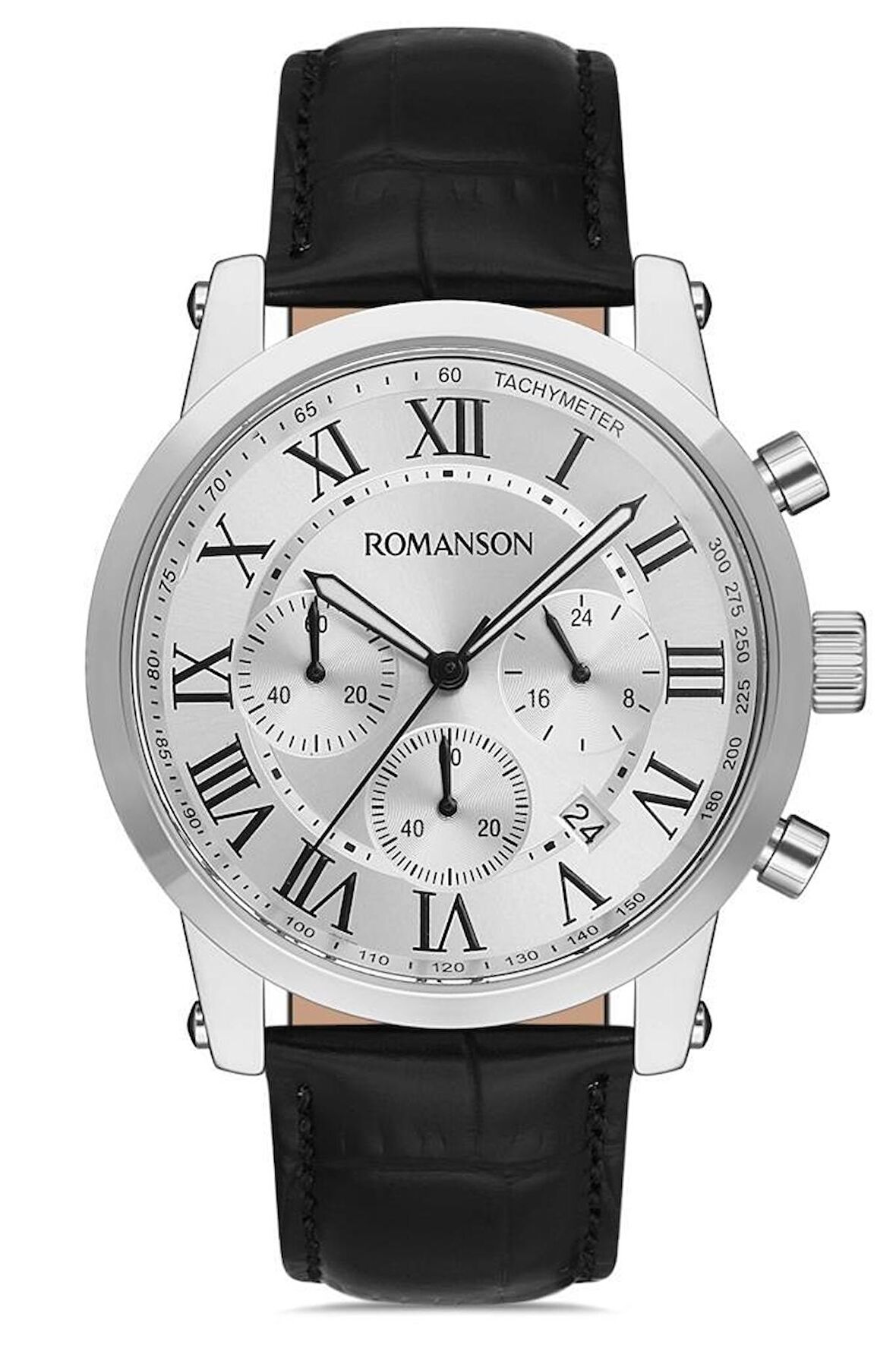 ROMANSON TL0334HM1WB15B DERİ KORDON ERKEK KOL SAATİ