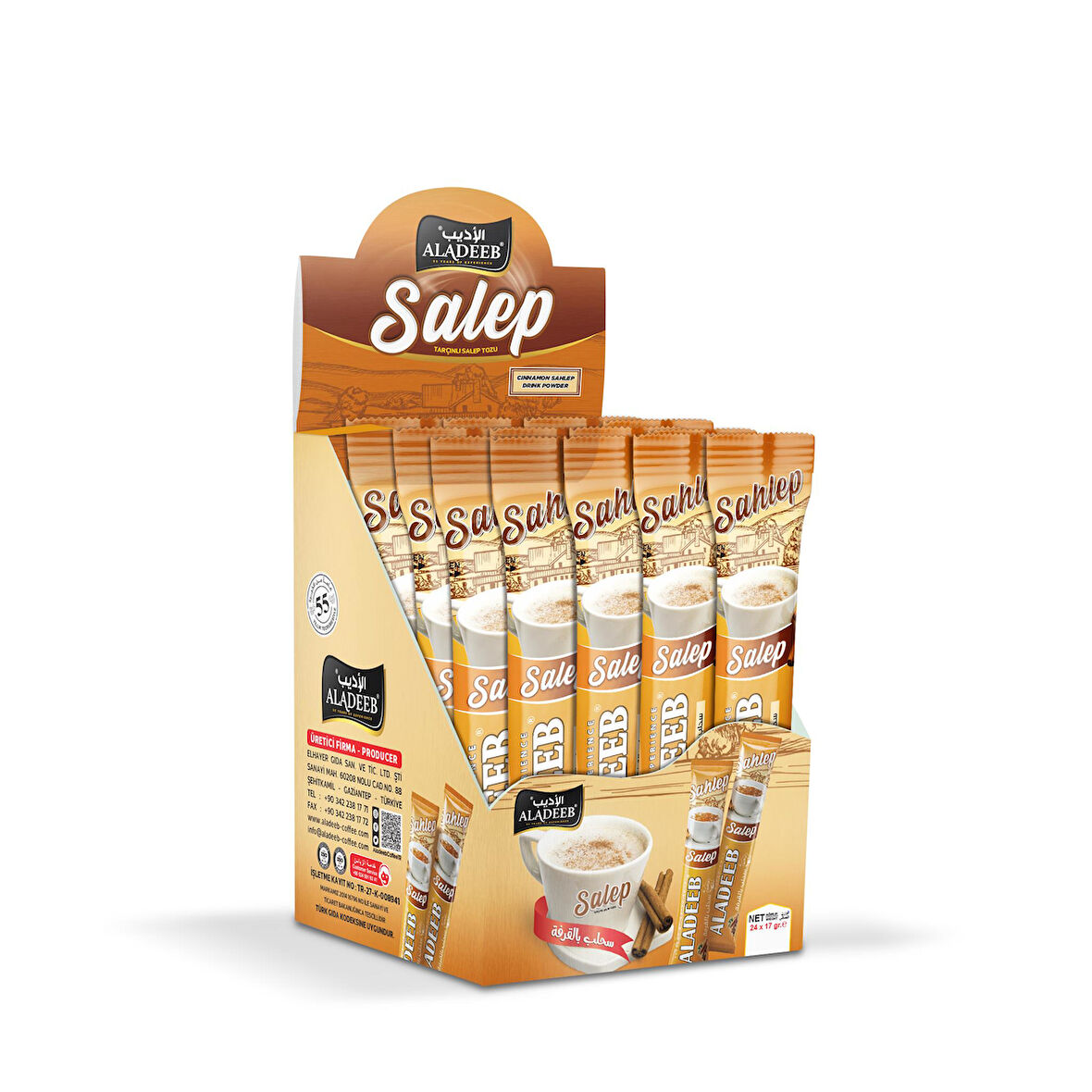 Tarçınlı Salep İçecek Tozu 24lü X 17g