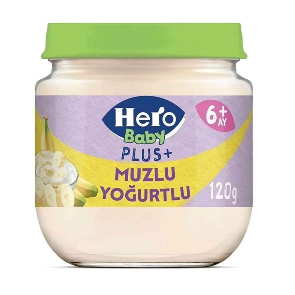 Hero Baby Plus Muzlu Yoğurtlu 120 Gr