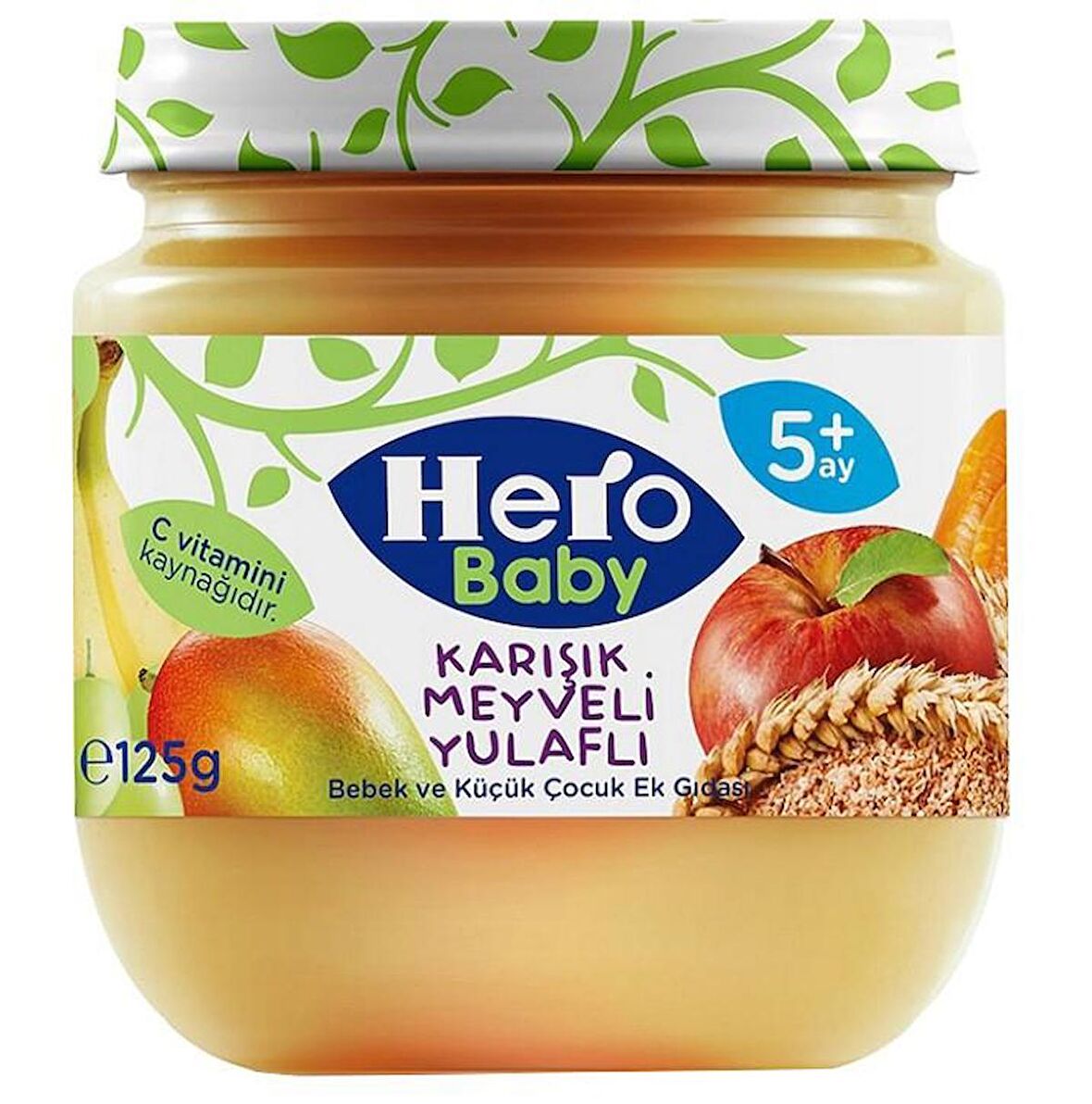 Hero Baby Optipro Meyve Prebiyotik Kavanoz Maması 120 gr