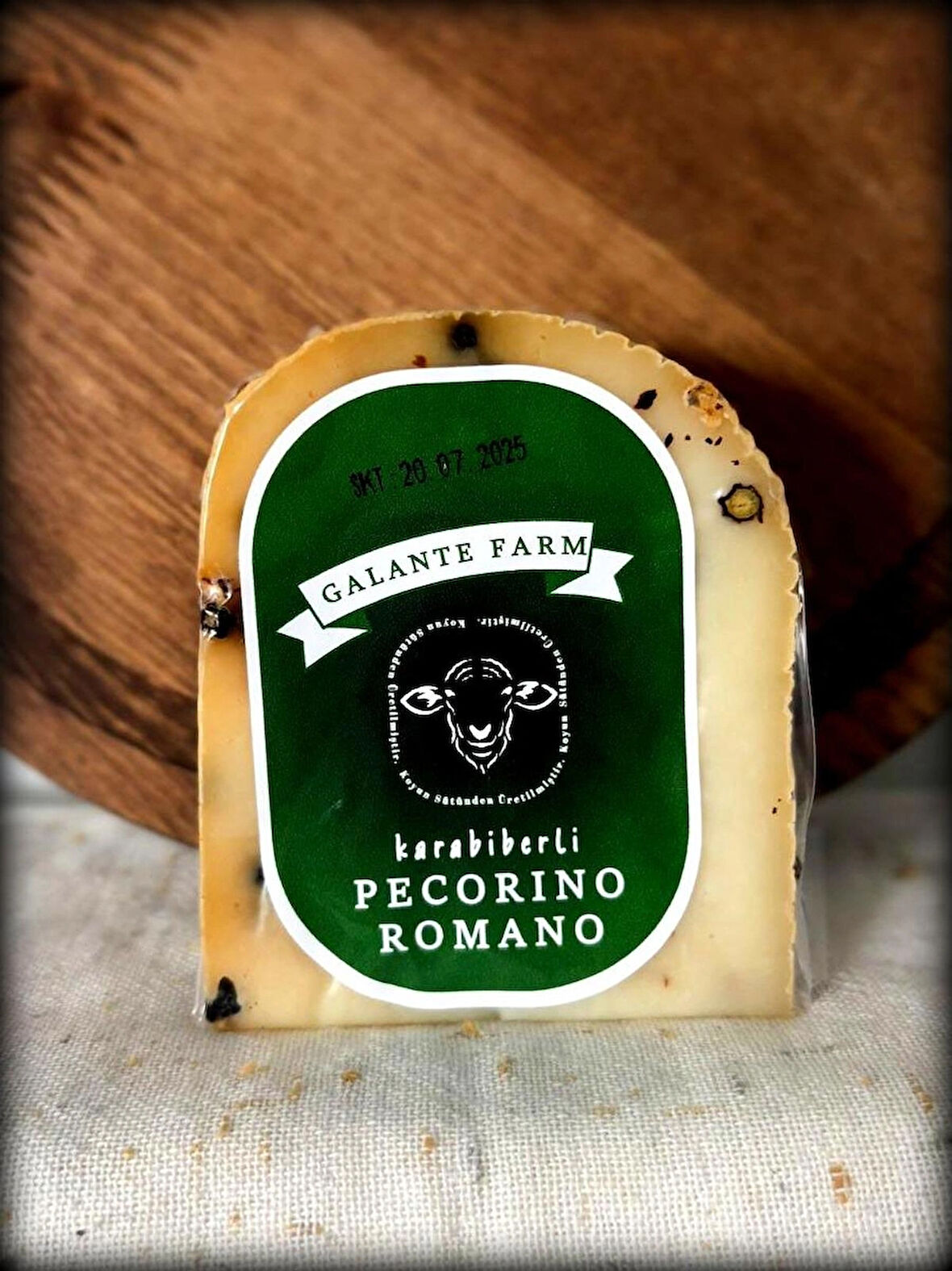 PECORINO ROMANO -Koyun Sütünden- 500 GR -