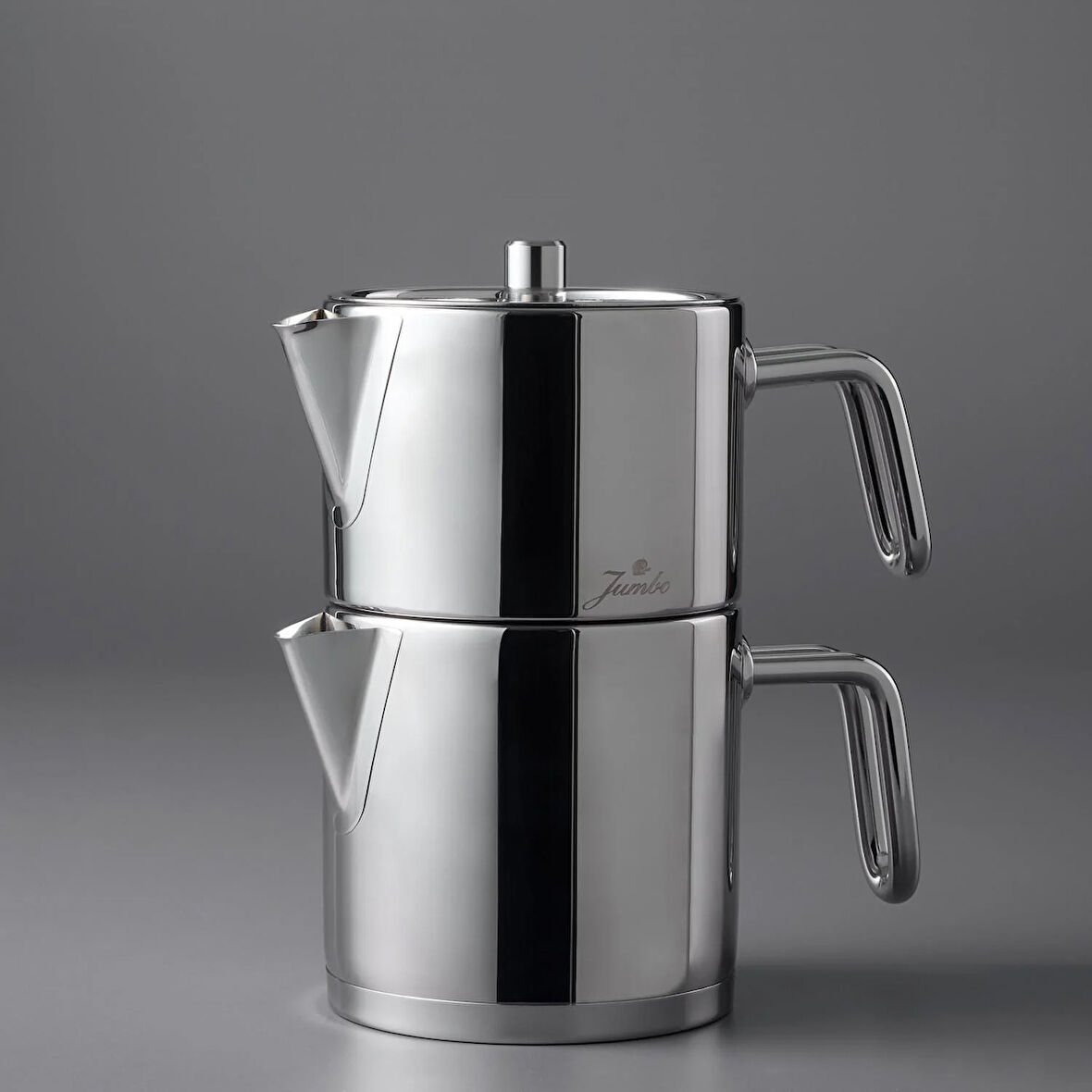 Jumbo Metalix Midi Full Metal Çaydanlık