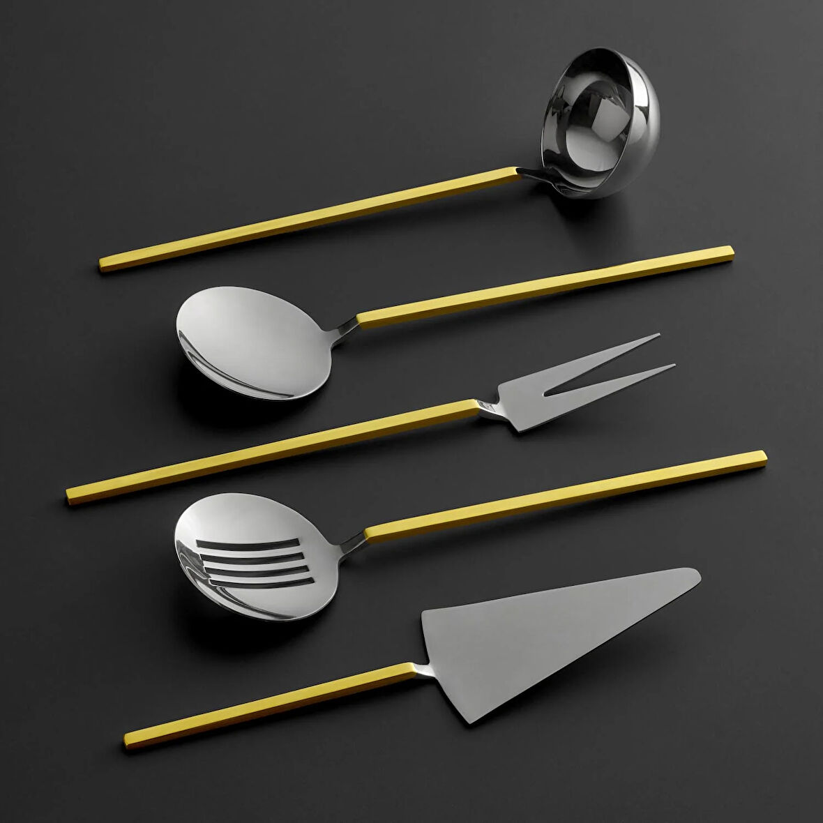 Jumbo 9100 5 Parça Altın Servis Takımı