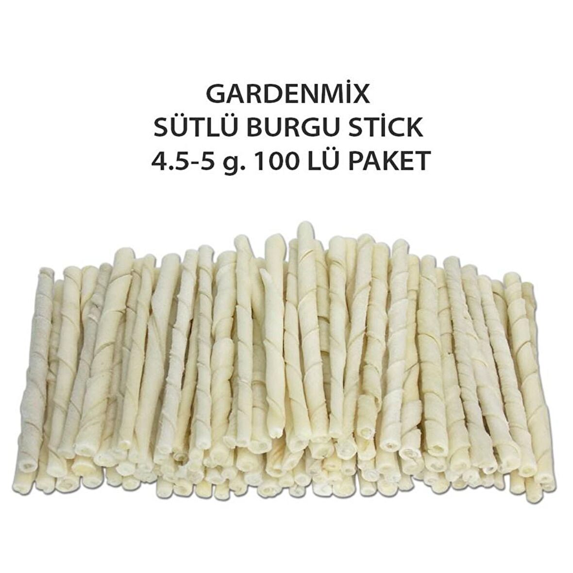 GARDENMİX SÜTLÜ BURGU KEMİK 4,5 GR 100 LÜ