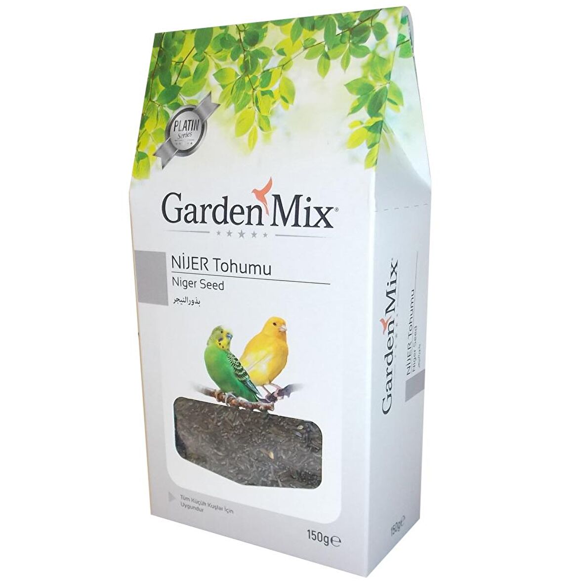 Garden Mi x Nijer Tohumu 150 Gr Muhabbet Kuşu Yemi 