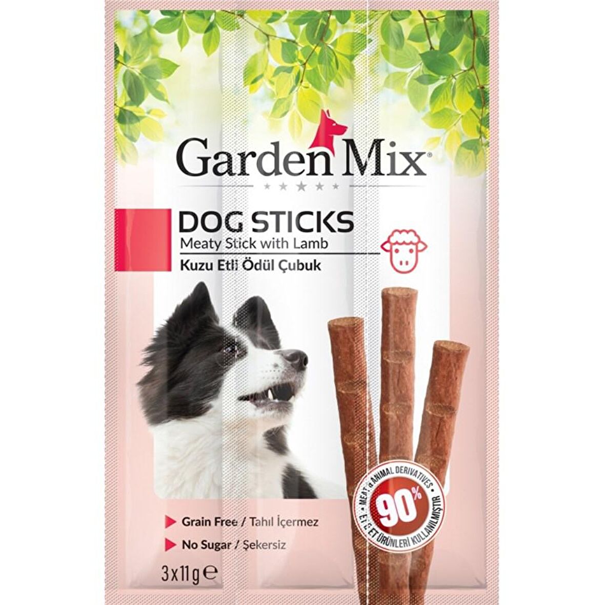 Gardenmix Kuzu Etli Yetişkin Ödül Maması 3x11 gr 