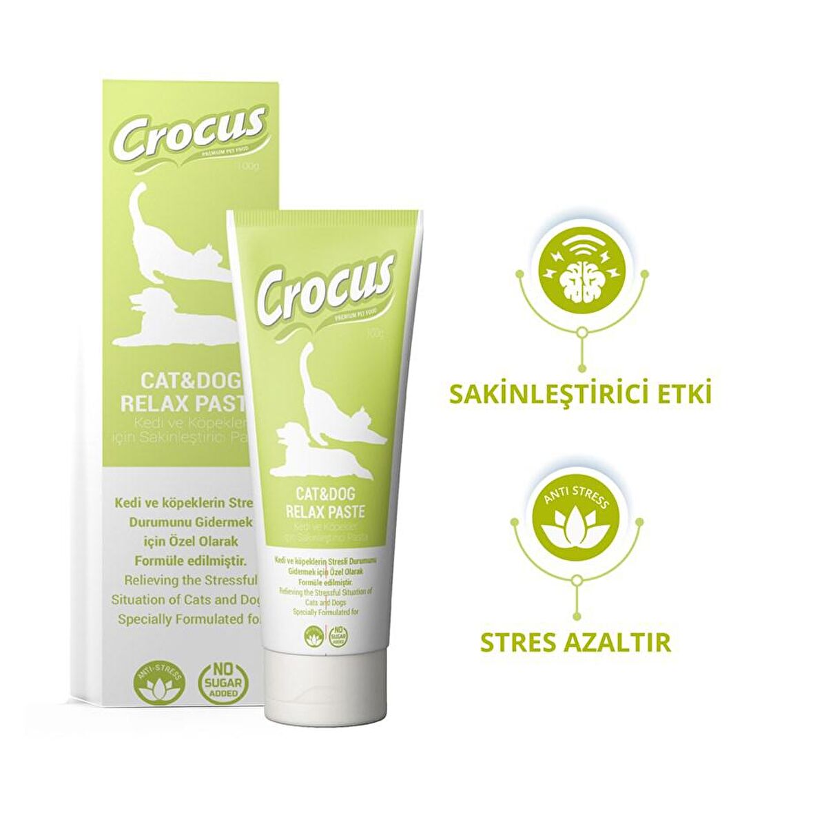 Crocus Yavru-Yetişkin Sakinleştirici Macun 100 gr