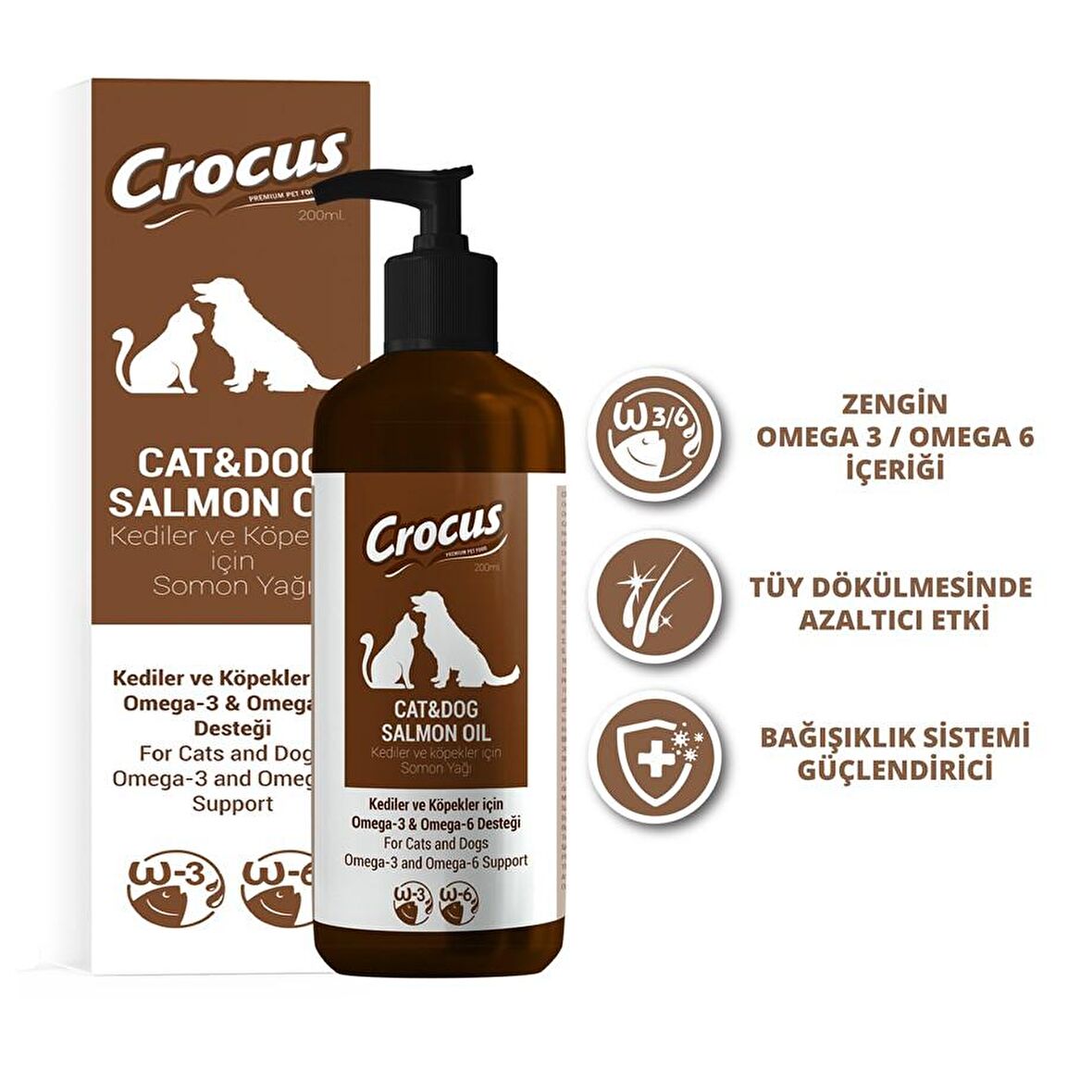 Crocus Yavru-Yetişkin Bağışıklık Destekleyici Sıvı 200 ml