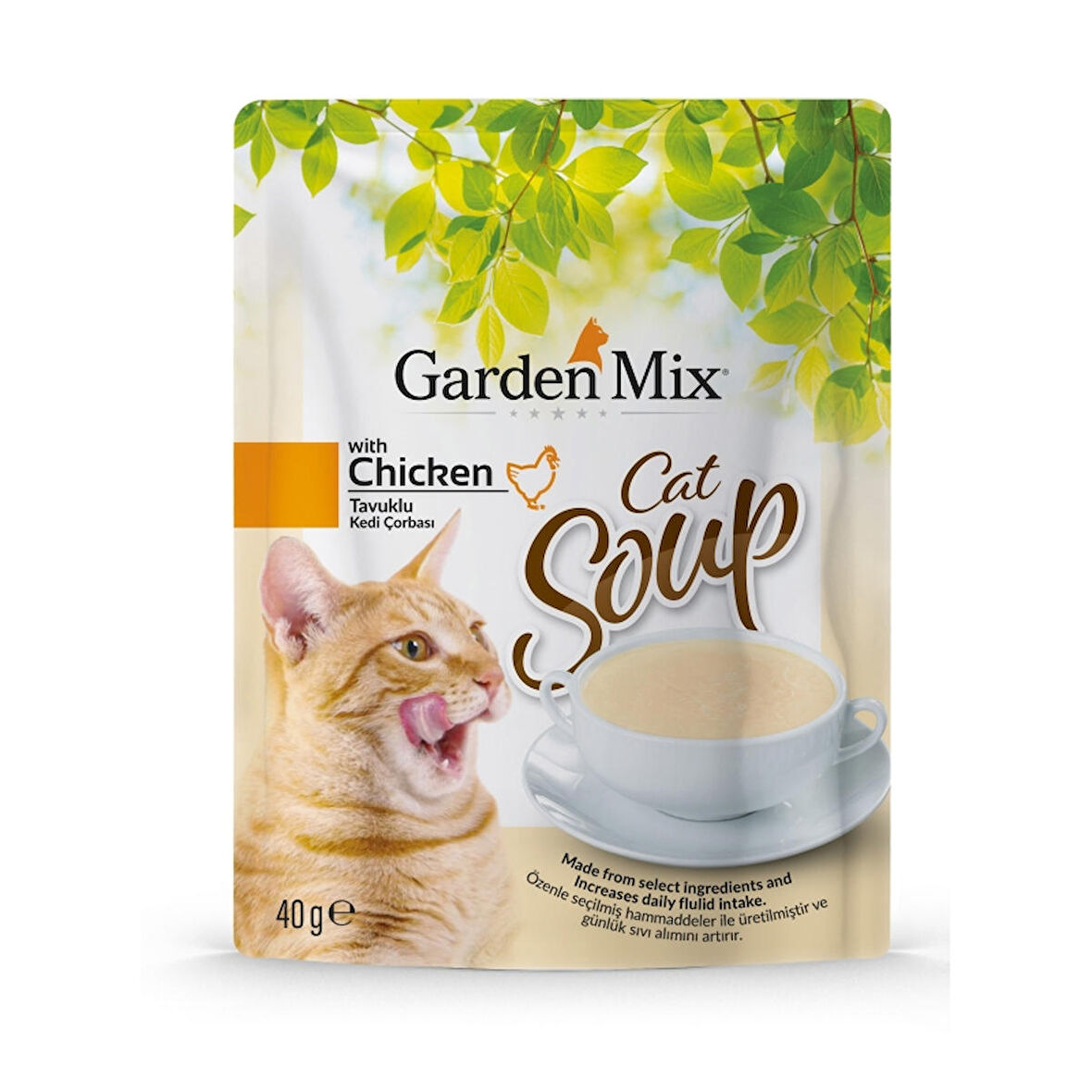 Garden Mix Tavuklu Kedi Çorbası 40 Gr