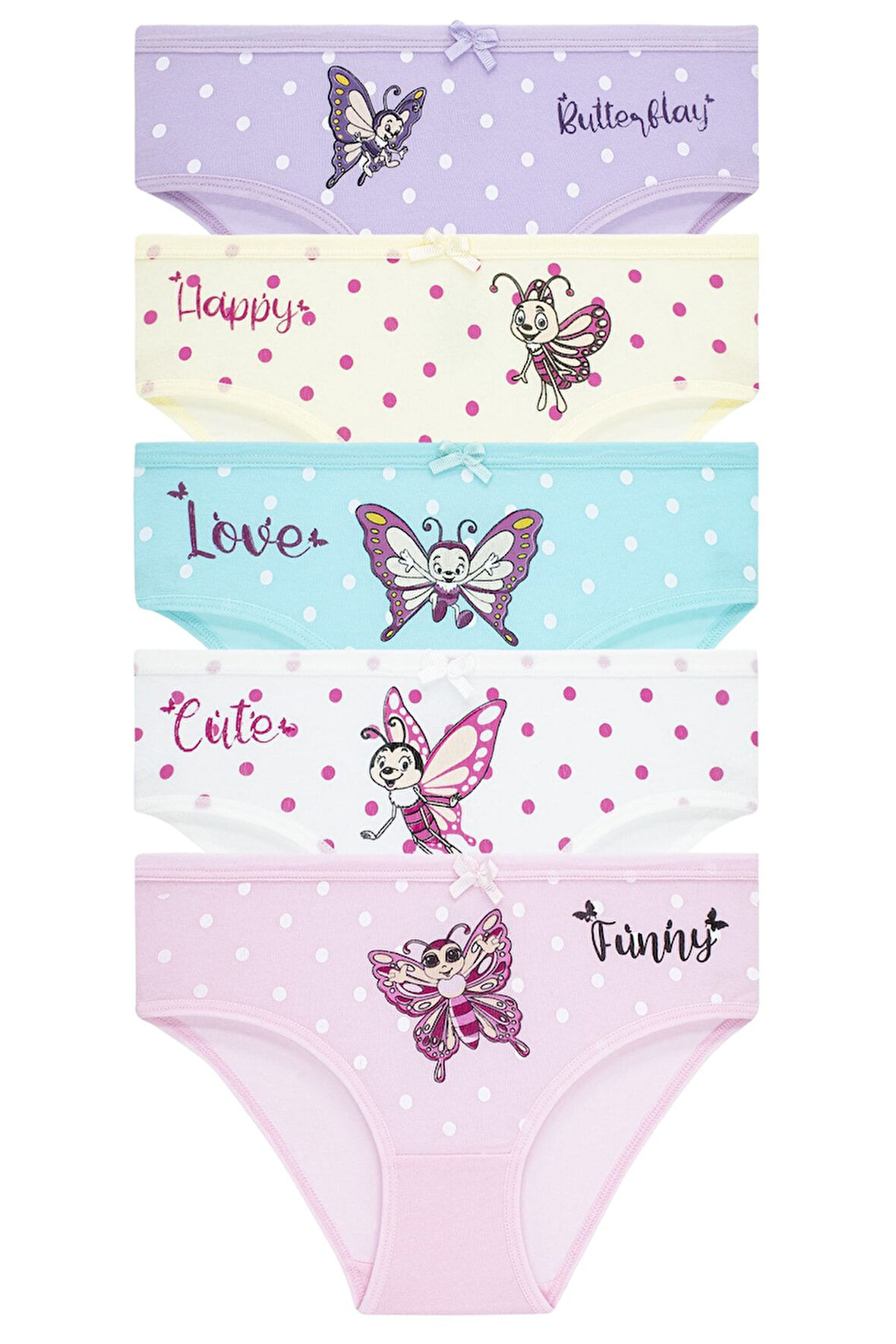 BYO 3493 5 Lİ SLİP KELEBEK