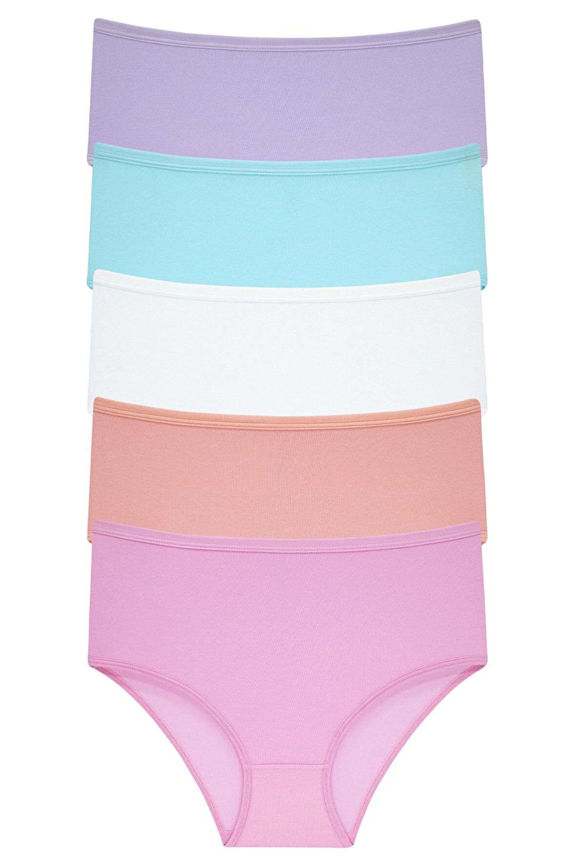 Miss Brave Kadın Renkli Bato Külot 7600-50-1