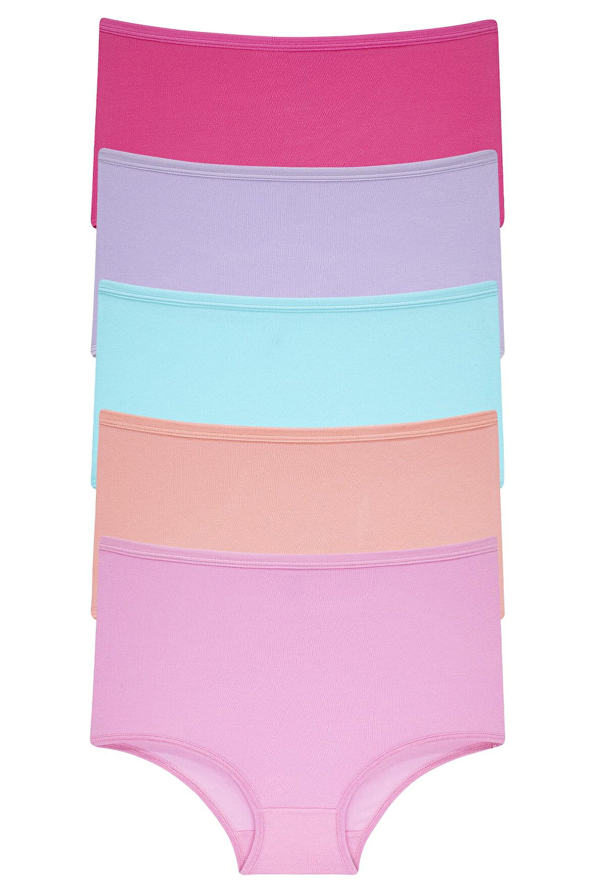 Miss Brave Kadın Yüksek Bel Renkli Bato Külot 7600-51-1