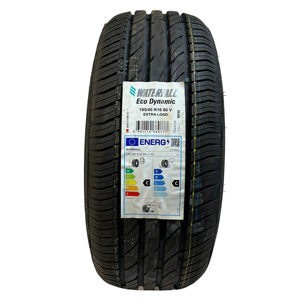 195/40R16  WATERFALL ECO DYNAMIC 80V 2 li Takım