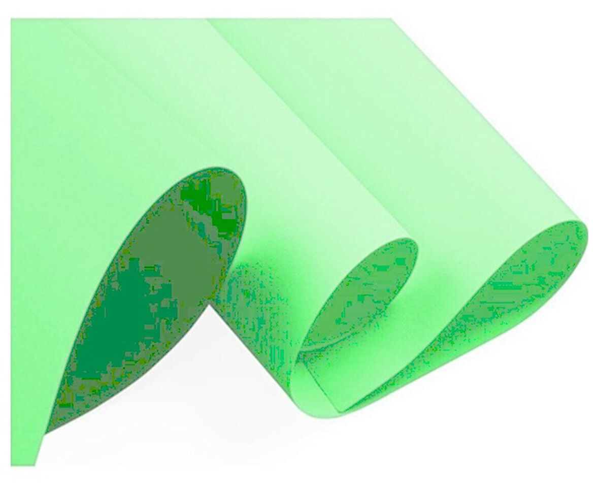 Fon Kartonu 50X70 Açık Yeşil 160 gr Rulo Şeklinde - 10 adet