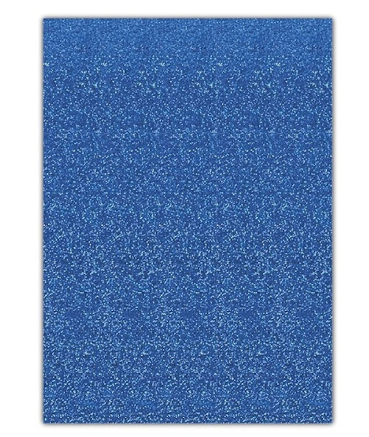 Yapışkanlı Simli Eva 50X70 Mavi Rulo Şeklinde - 4 adet