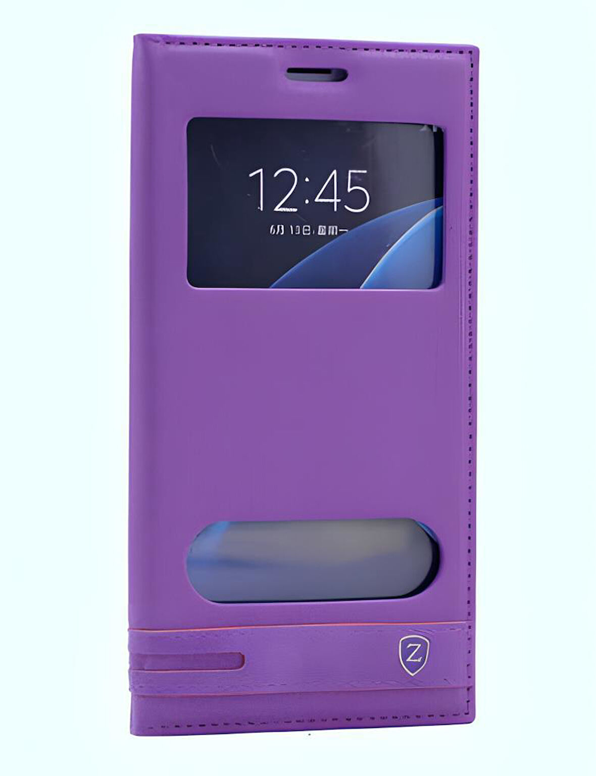 Galaxy A7 2017 Kılıf Elite Pencereli Kapaklı Kılıf