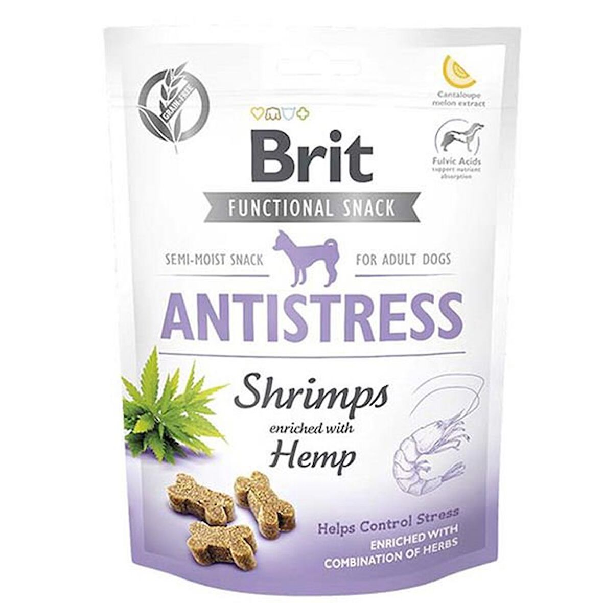 Brit Antistress Karidesli Stress Azaltıcı Köpek Ödül Maması 150 Gr