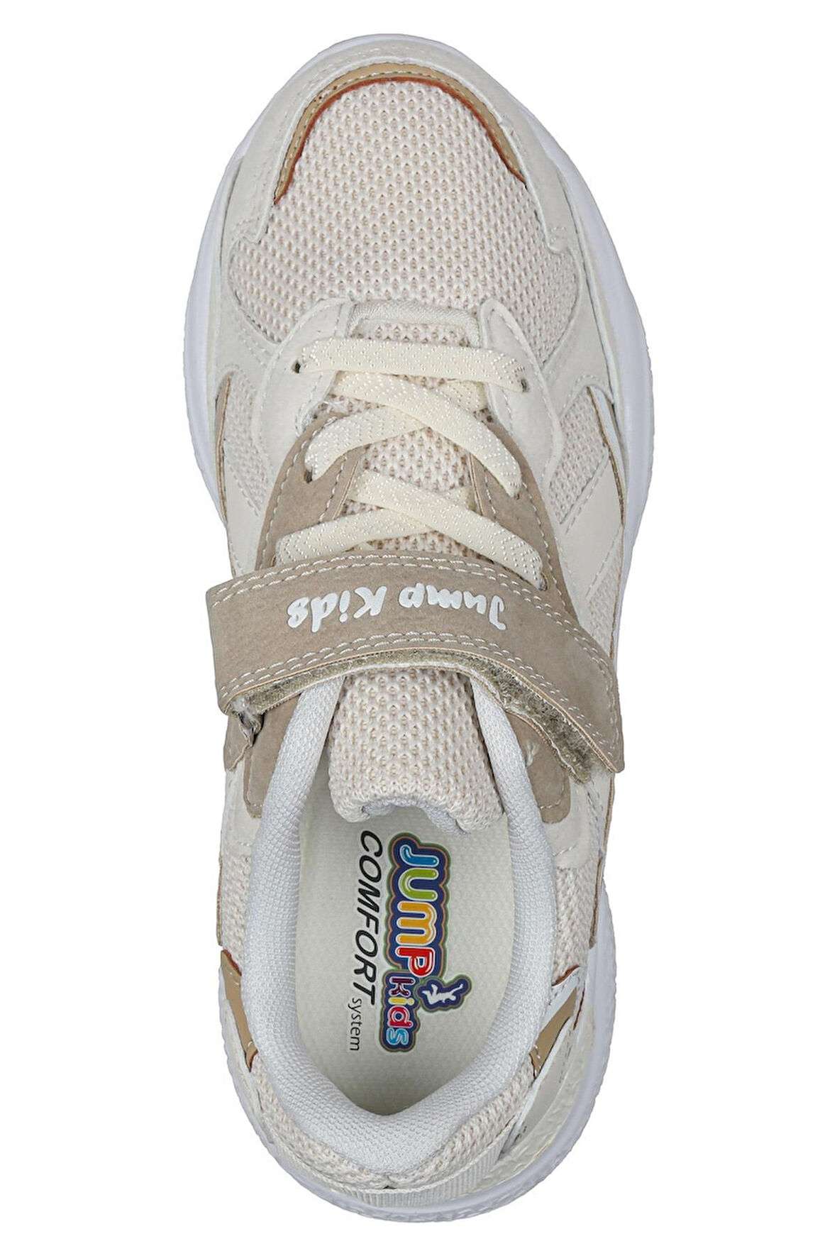 Jump 29189 Çocuk Unisex Sneaker Spor Ayakkabı Bej