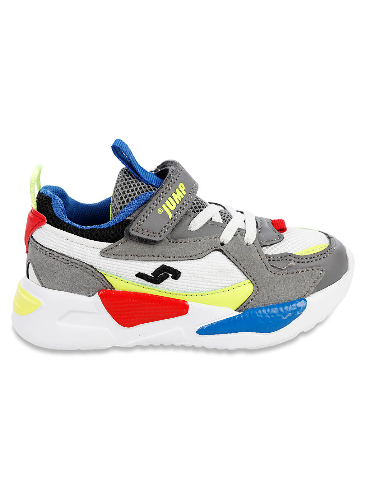 Jump Erkek Çocuk Spor Ayakkabı 26-30 Numara Lacivert ve Gri-Beyaz